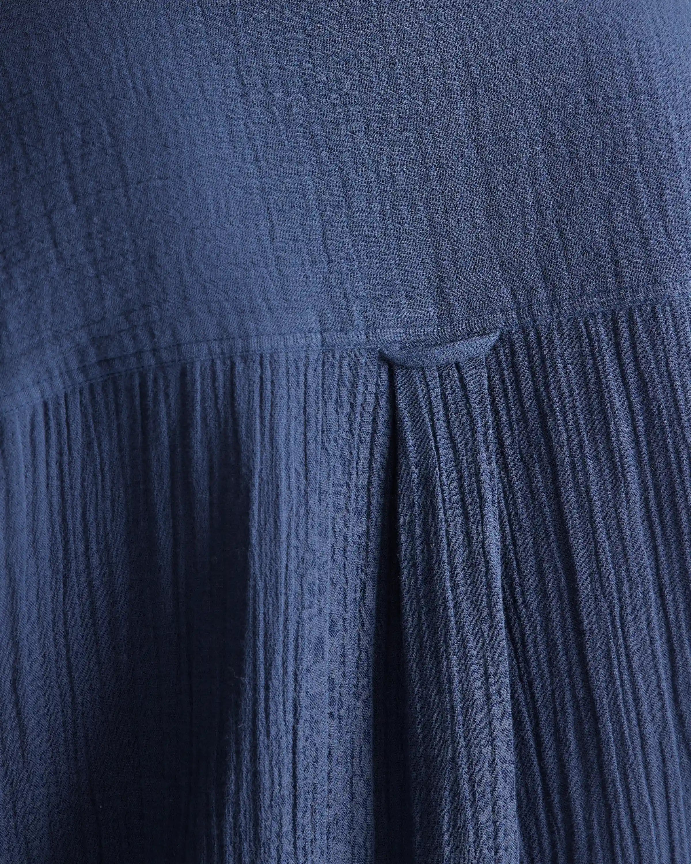 100% Organic Cotton Gauze Long Sleeve Shirt