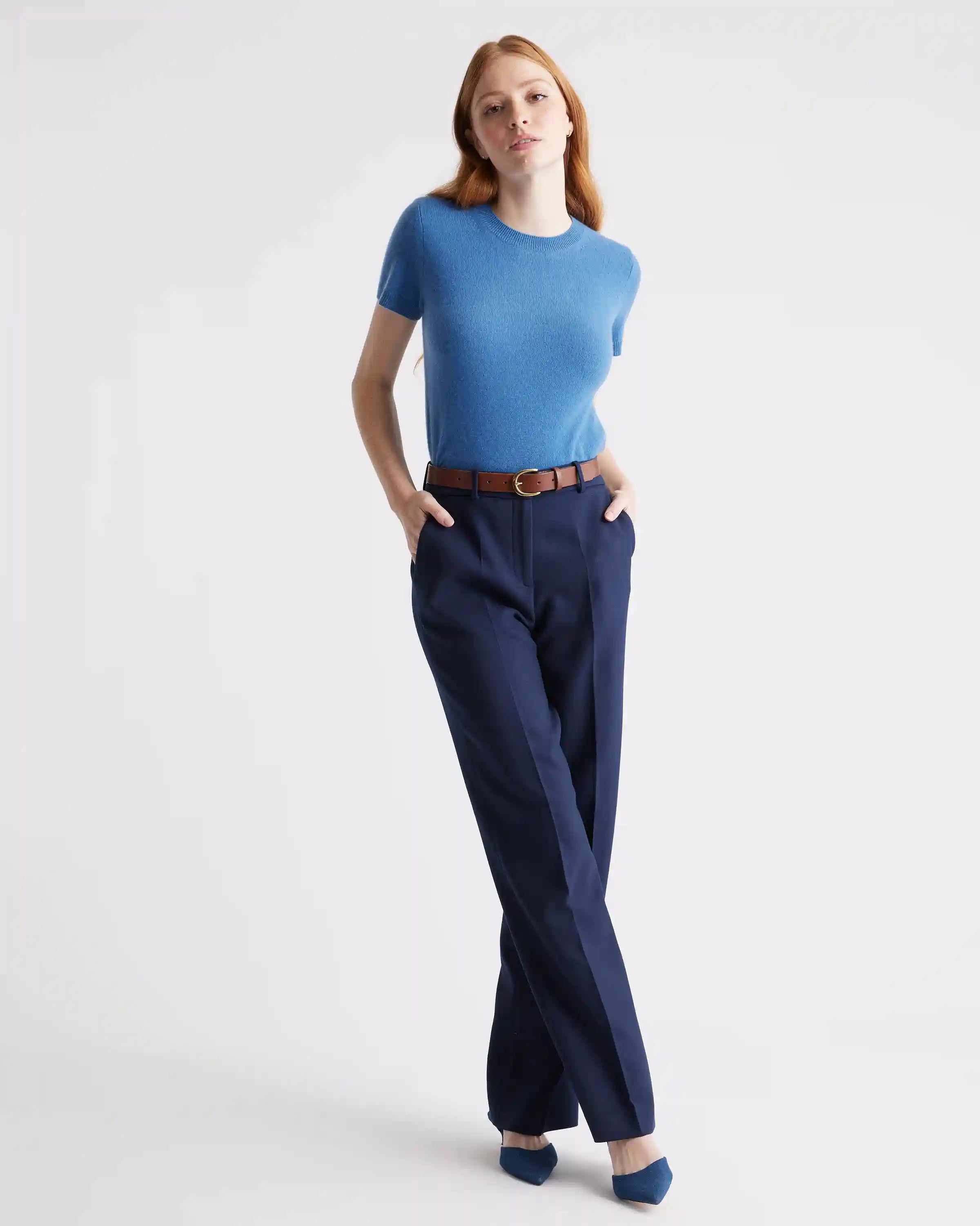 Mongolian Cashmere Tee