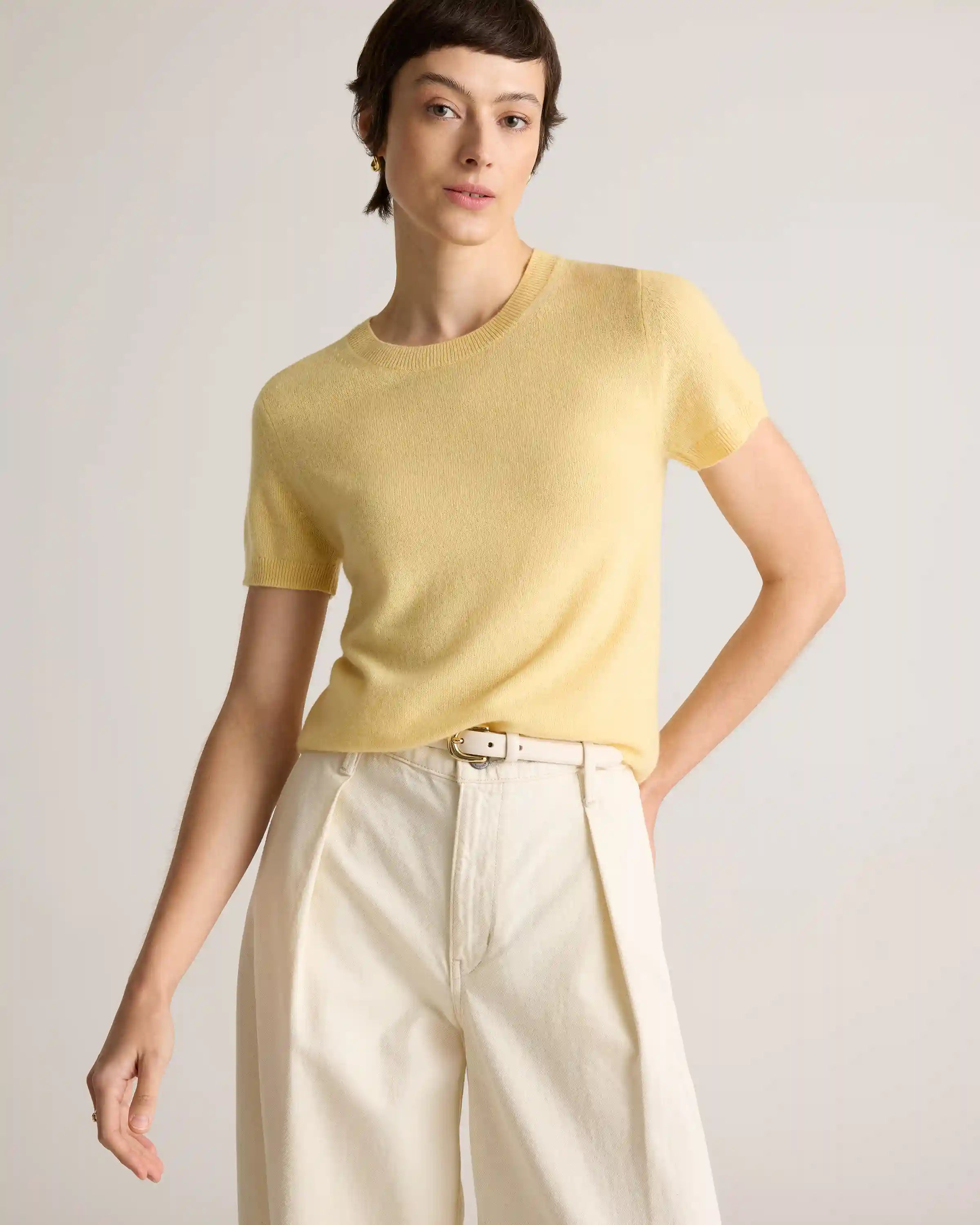 Mongolian Cashmere Tee