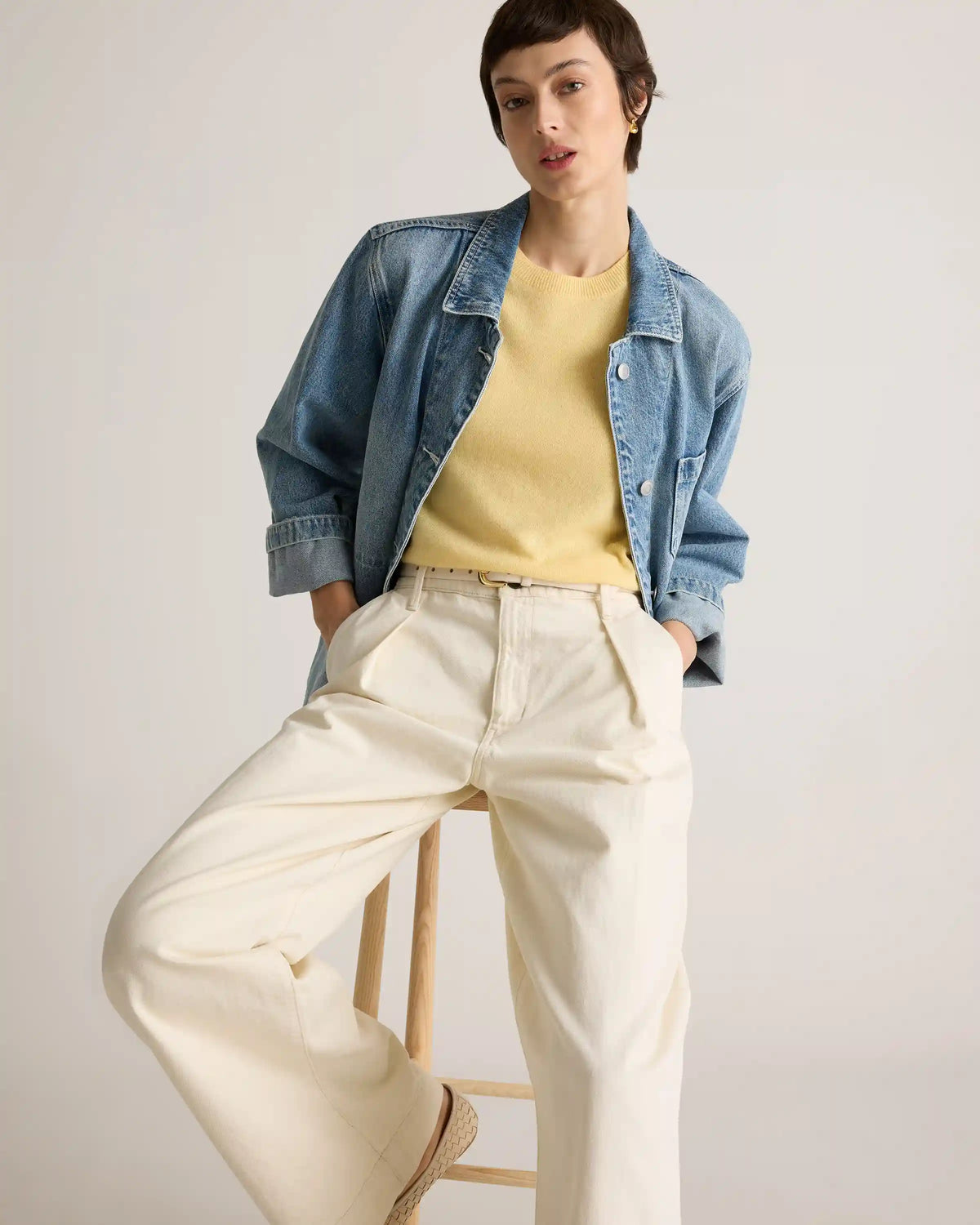 Mongolian Cashmere Tee