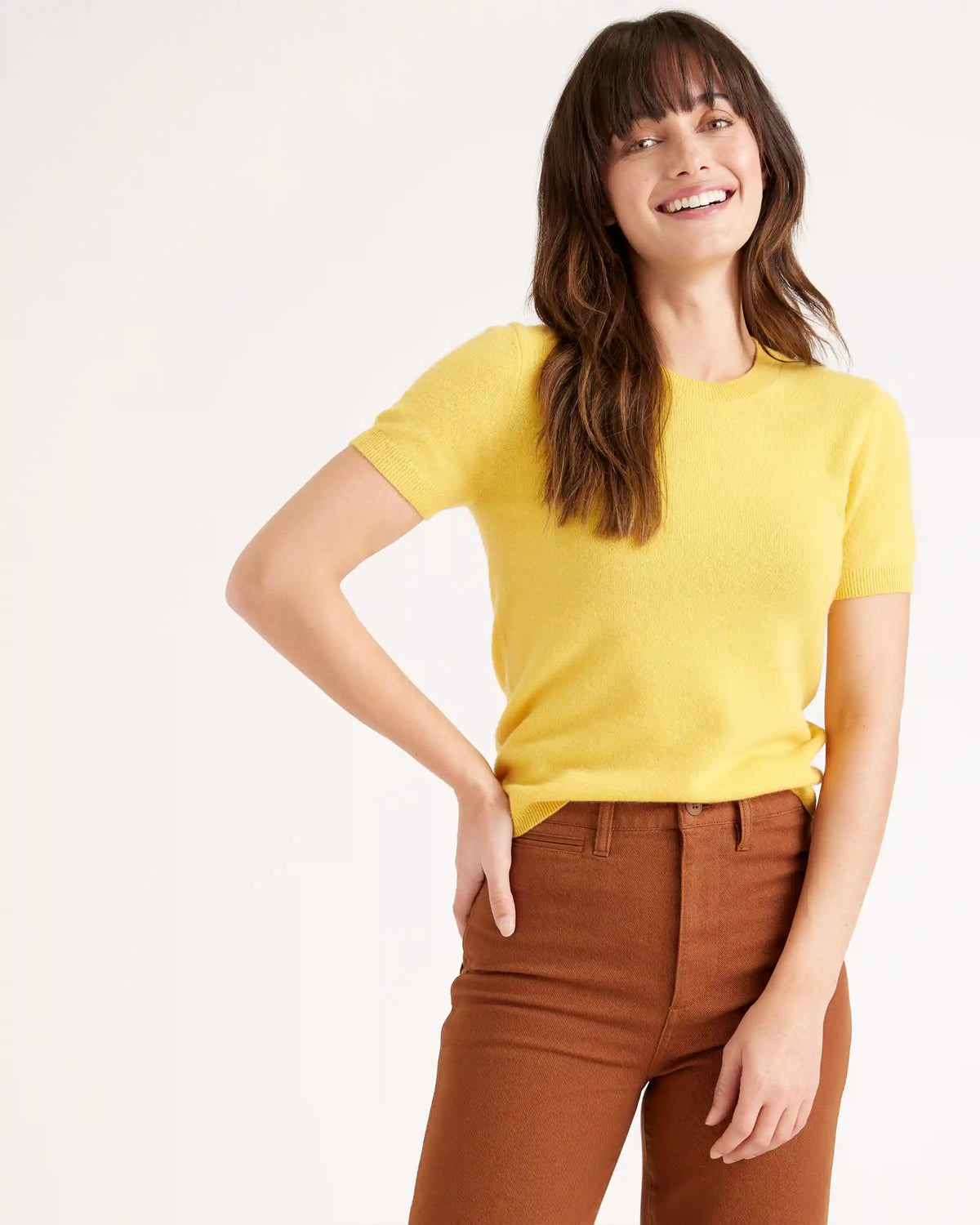 Mongolian Cashmere Tee