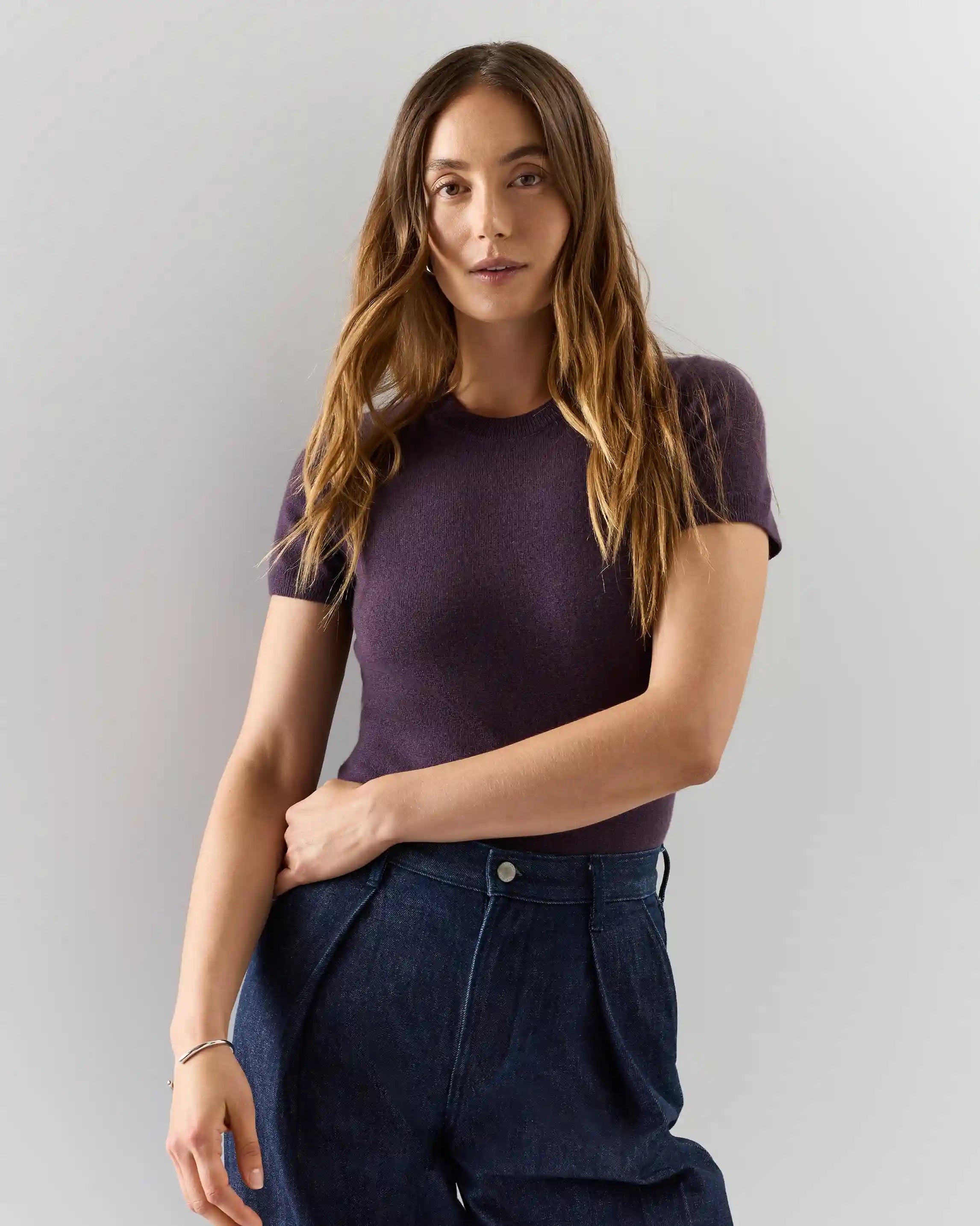 Mongolian Cashmere Tee