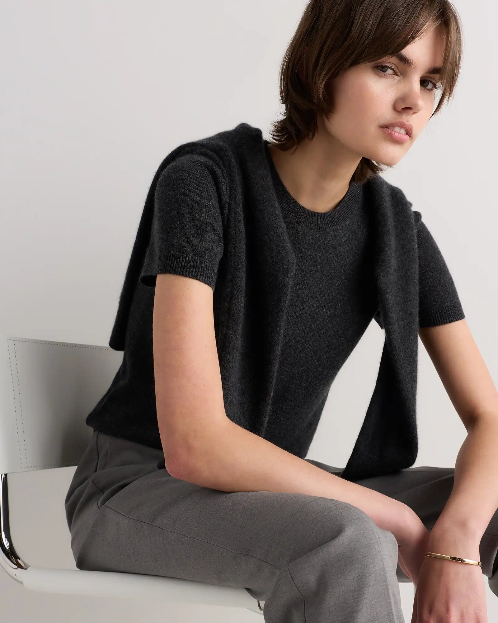 Mongolian Cashmere Tee