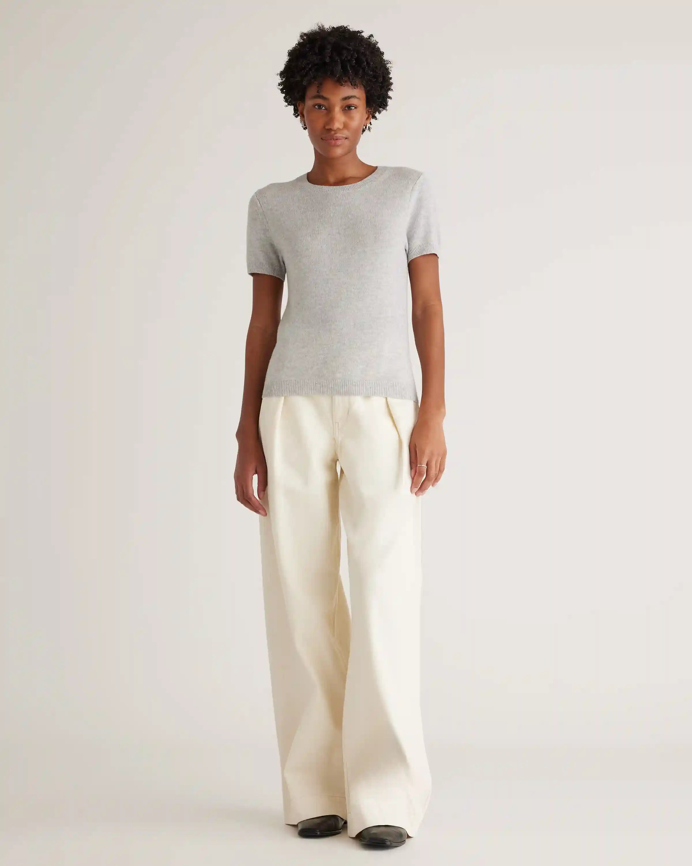 Mongolian Cashmere Tee