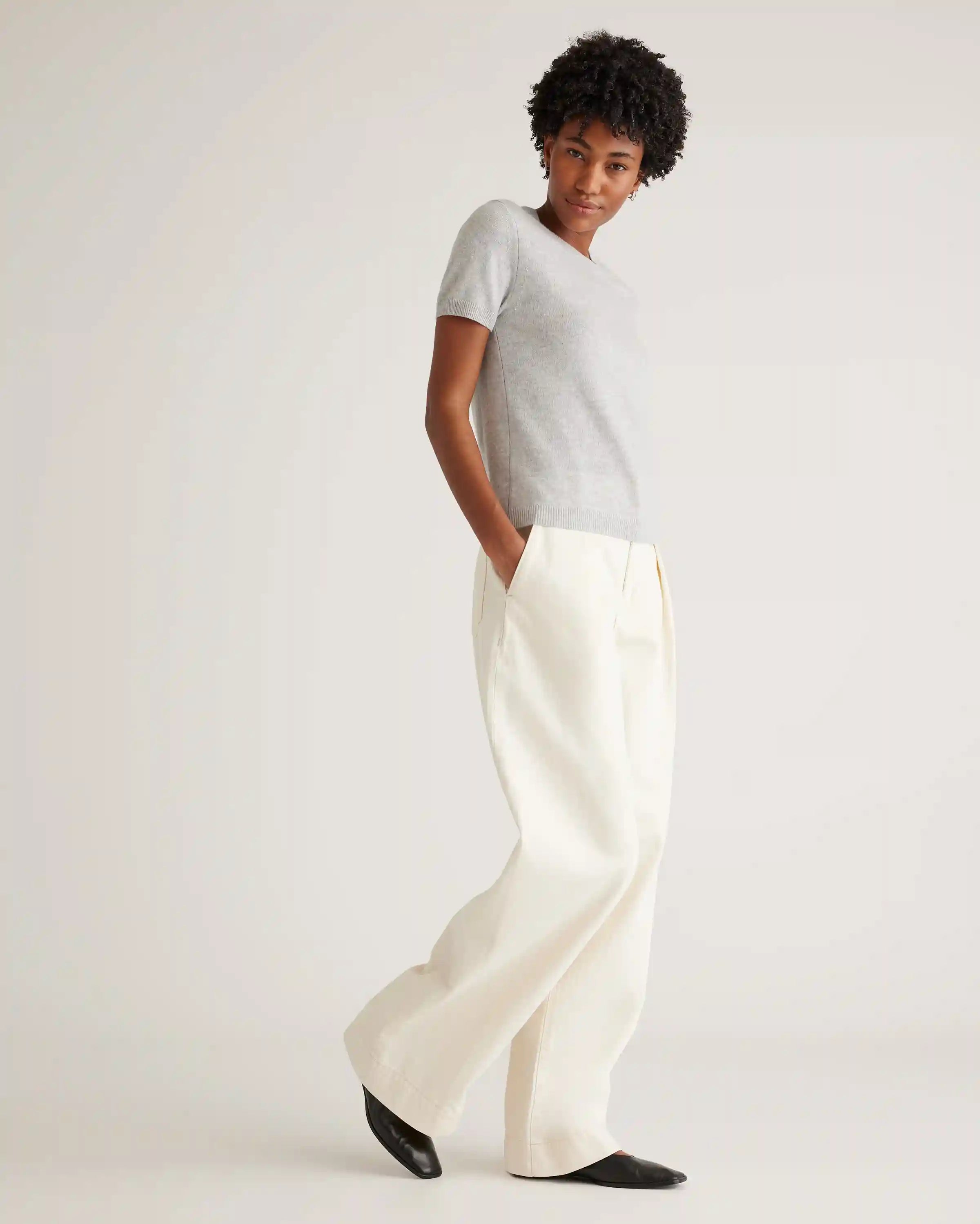 Mongolian Cashmere Tee