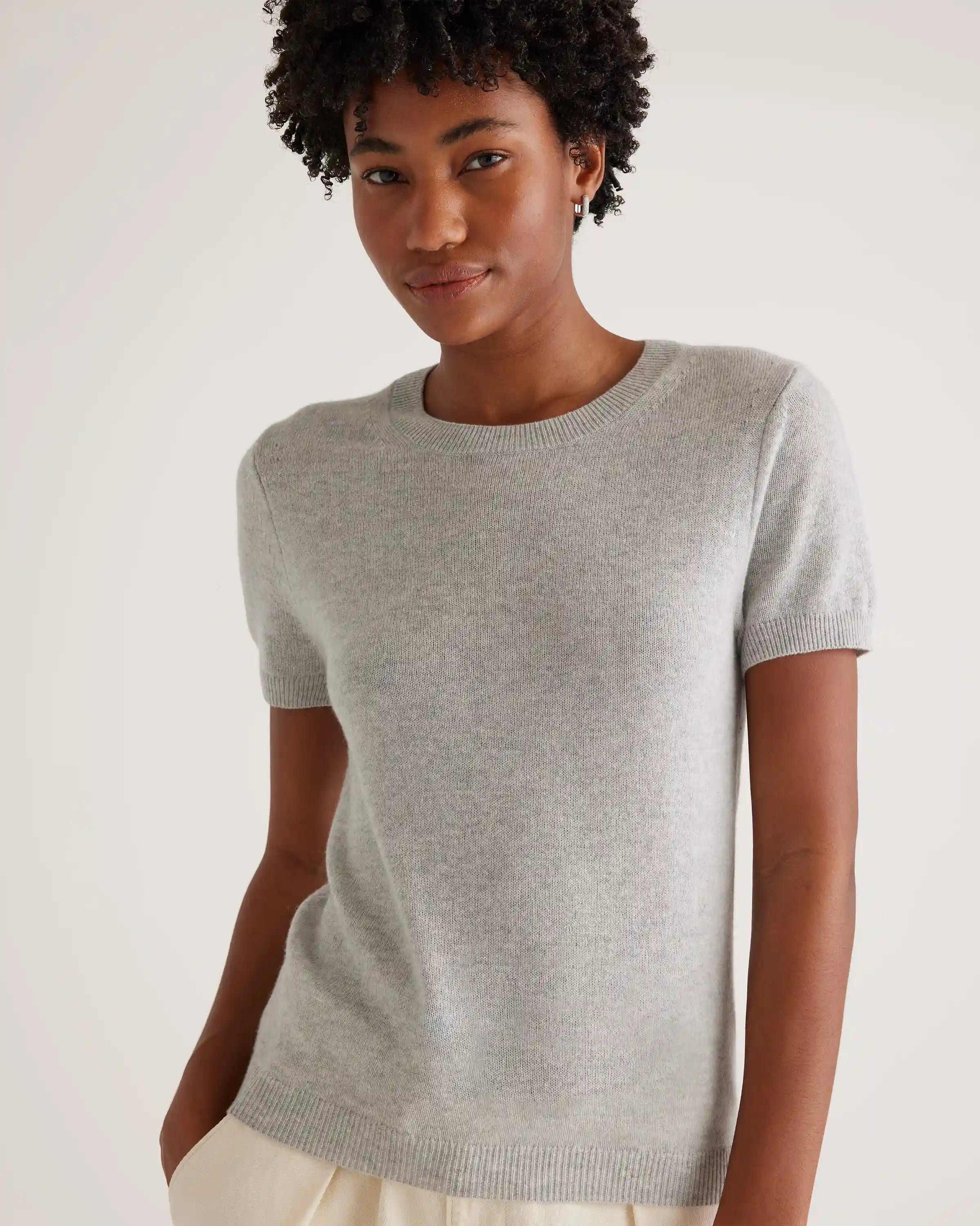 Mongolian Cashmere Tee