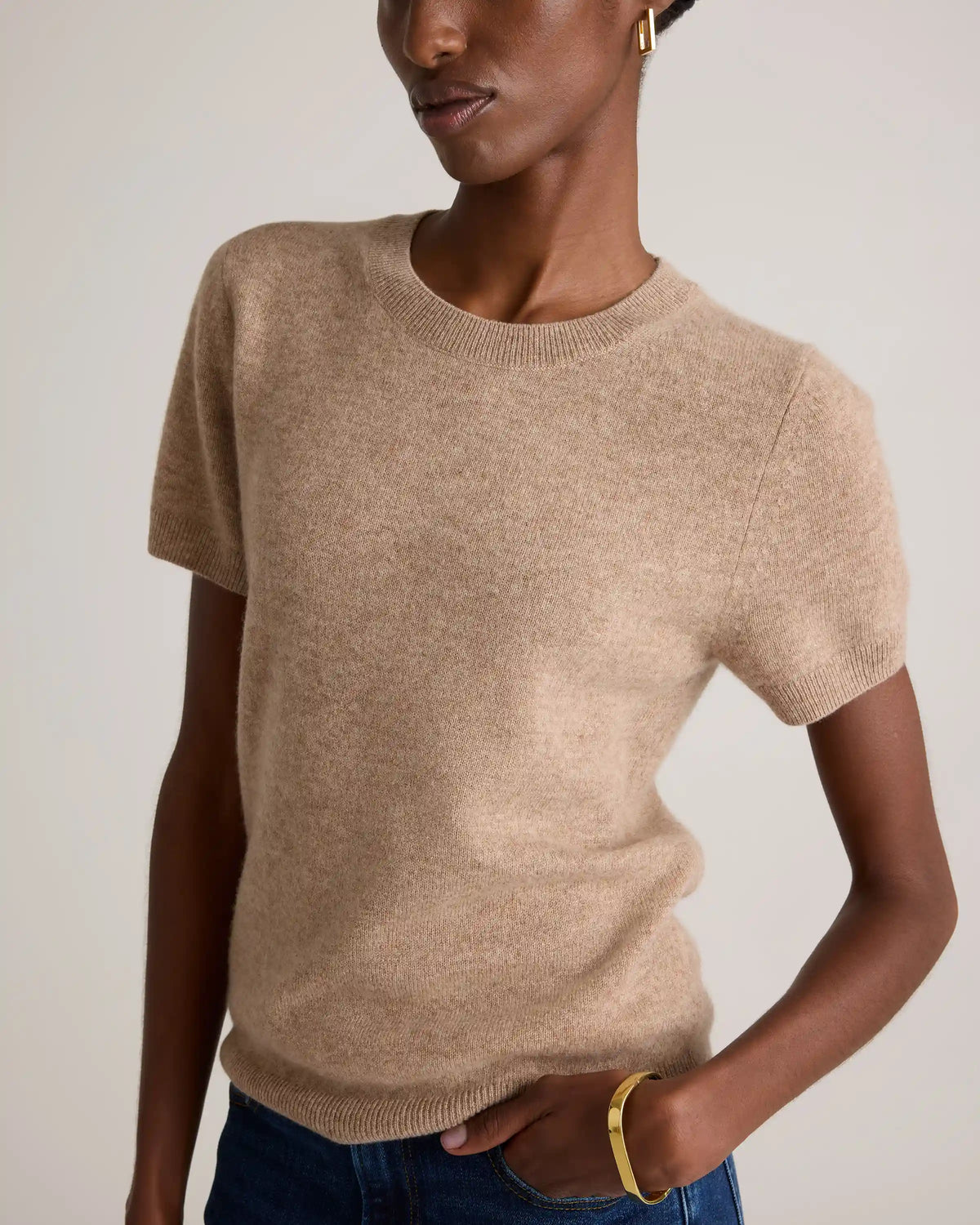 Mongolian Cashmere Tee