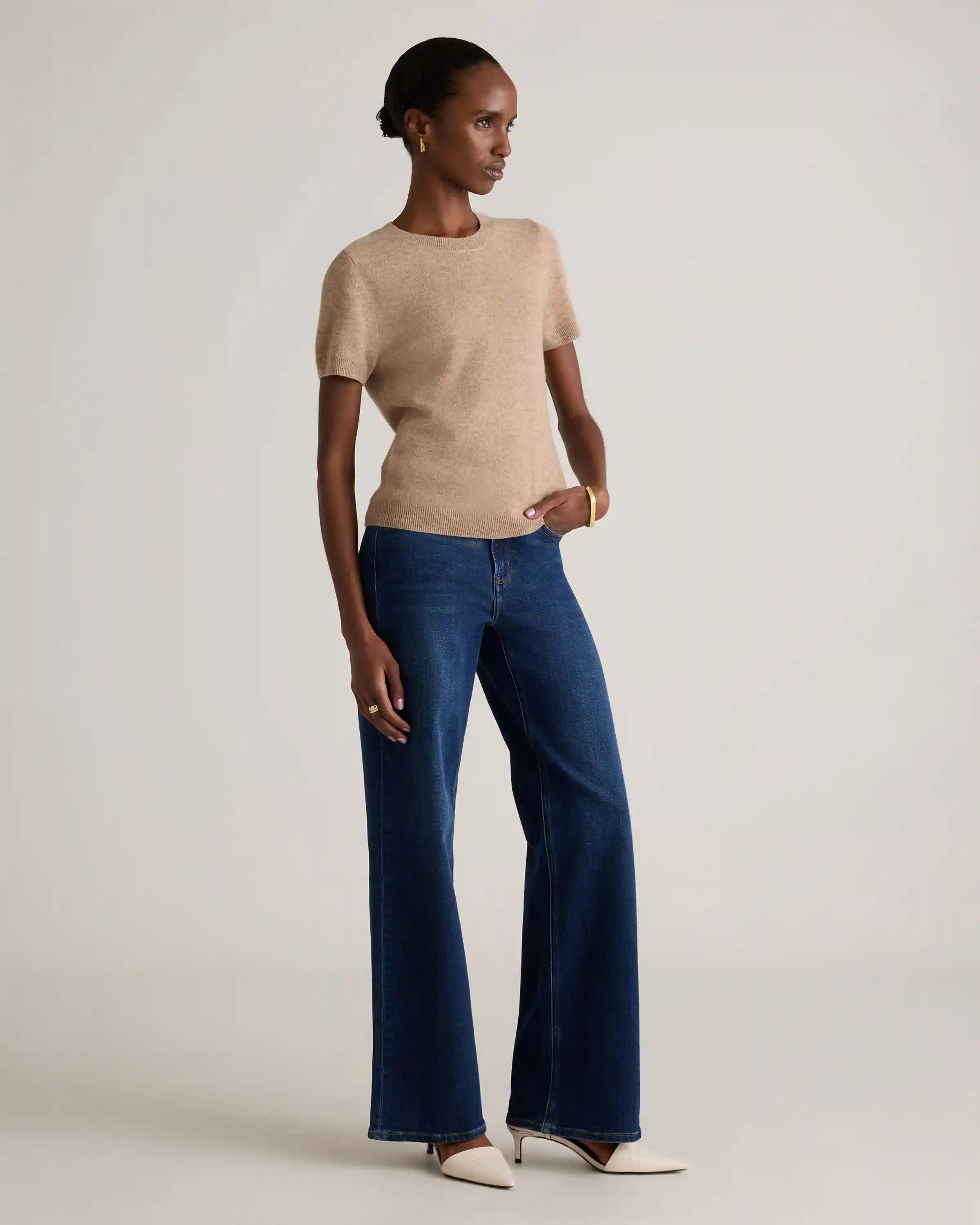Mongolian Cashmere Tee