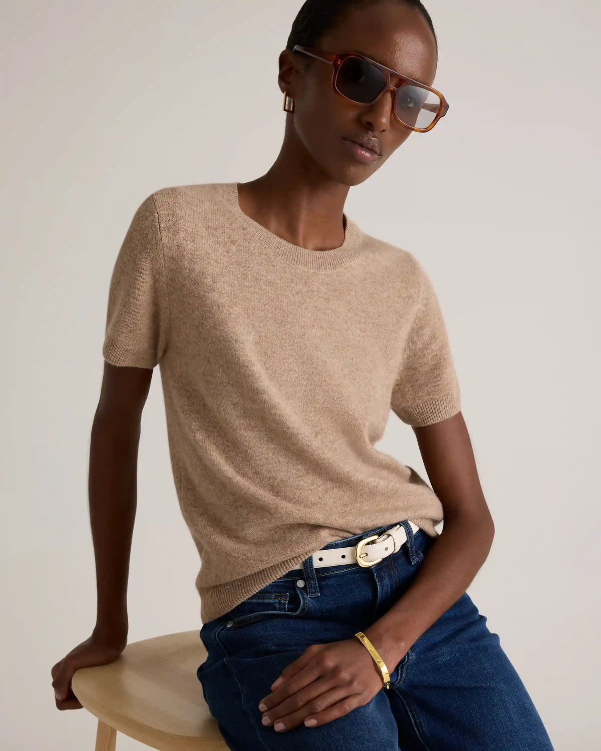 Mongolian Cashmere Tee