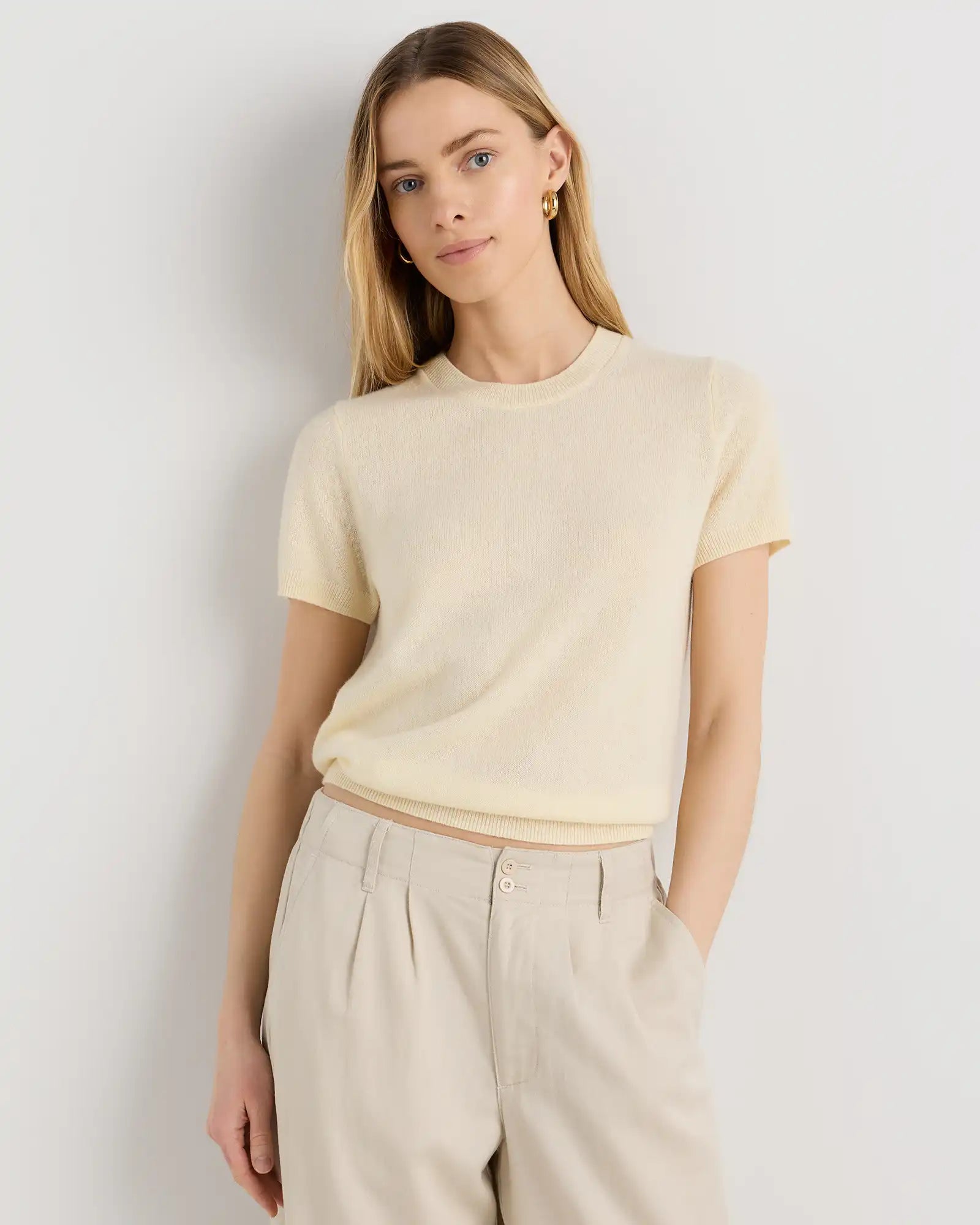 Mongolian Cashmere Tee