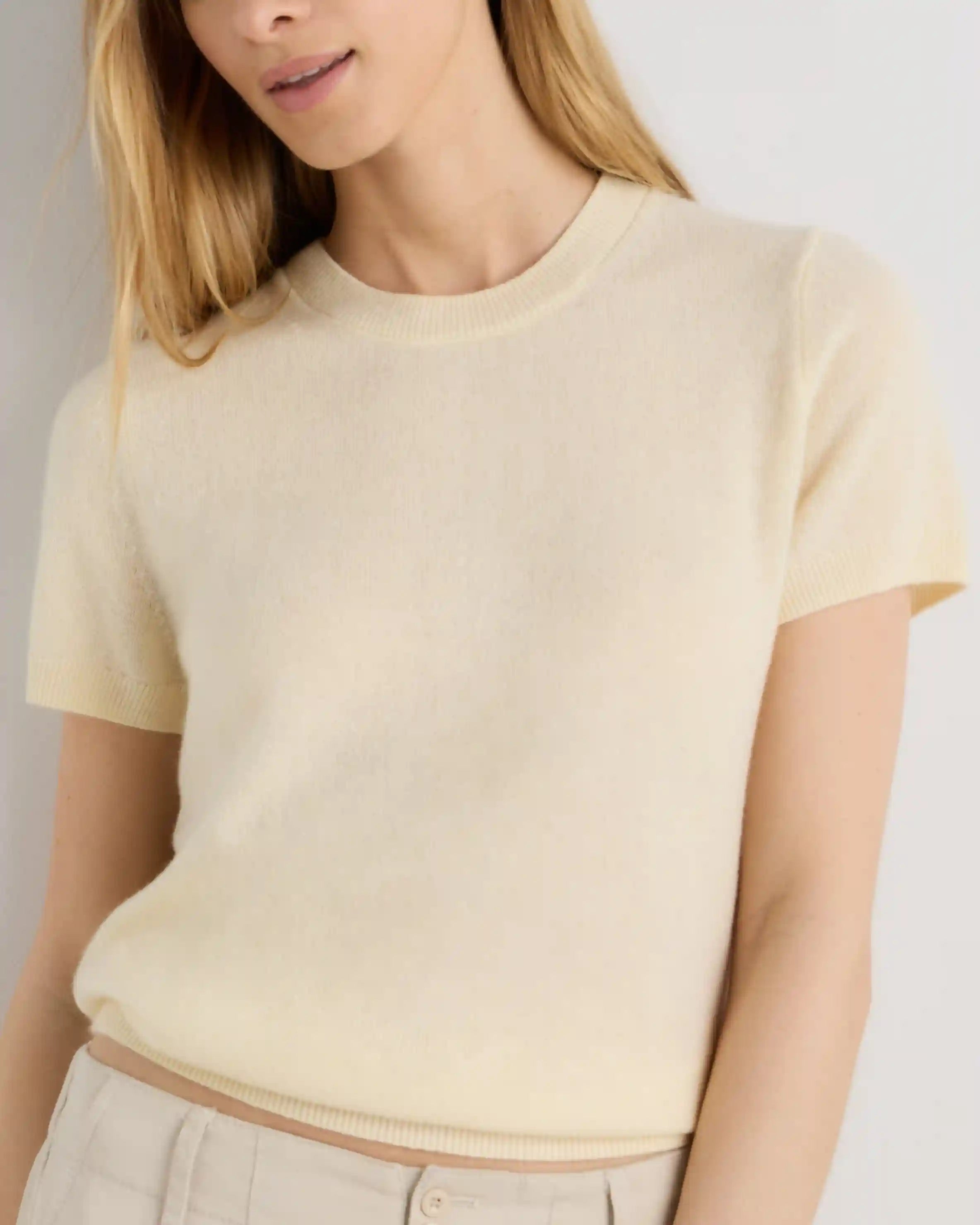 Mongolian Cashmere Tee