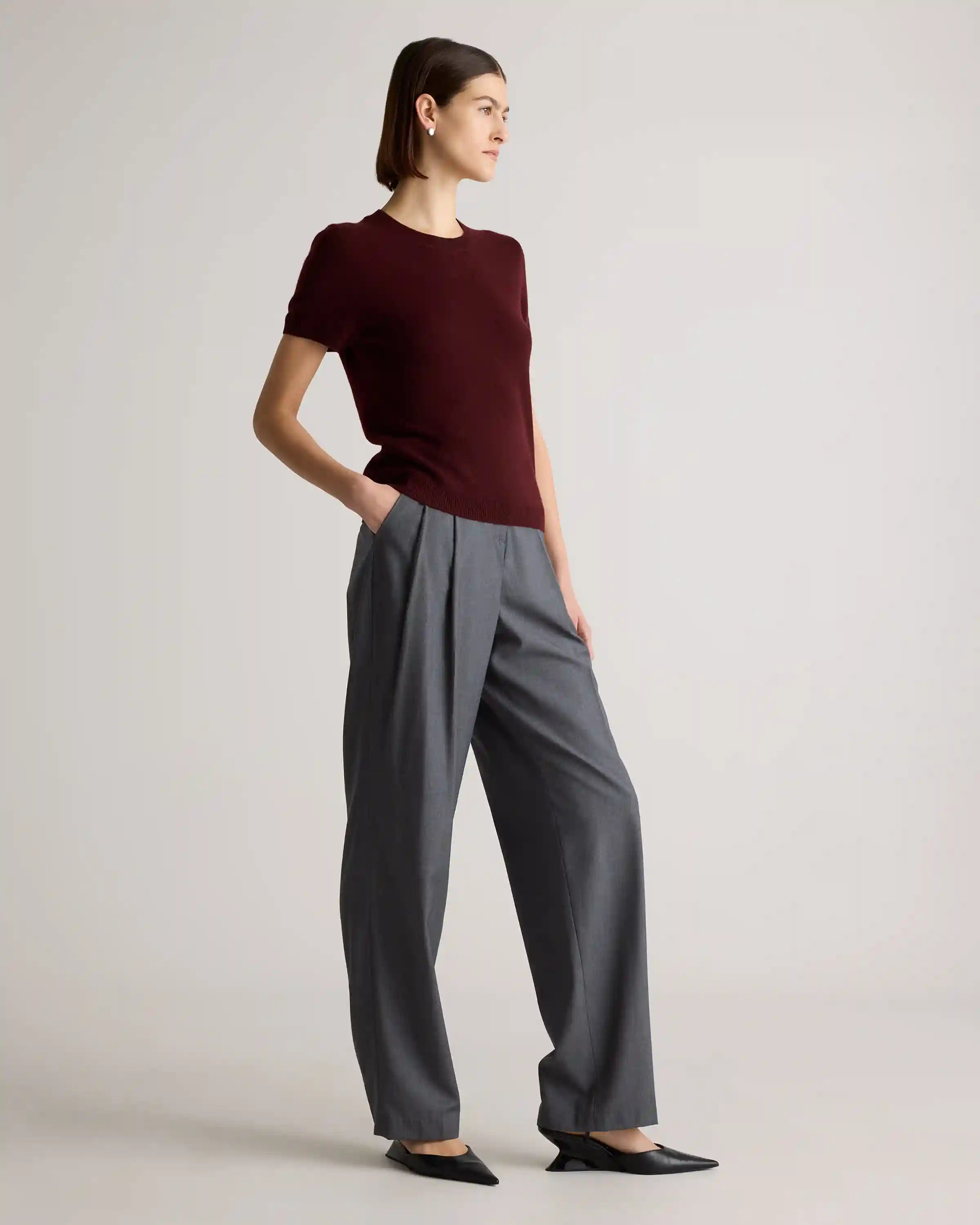 Mongolian Cashmere Tee