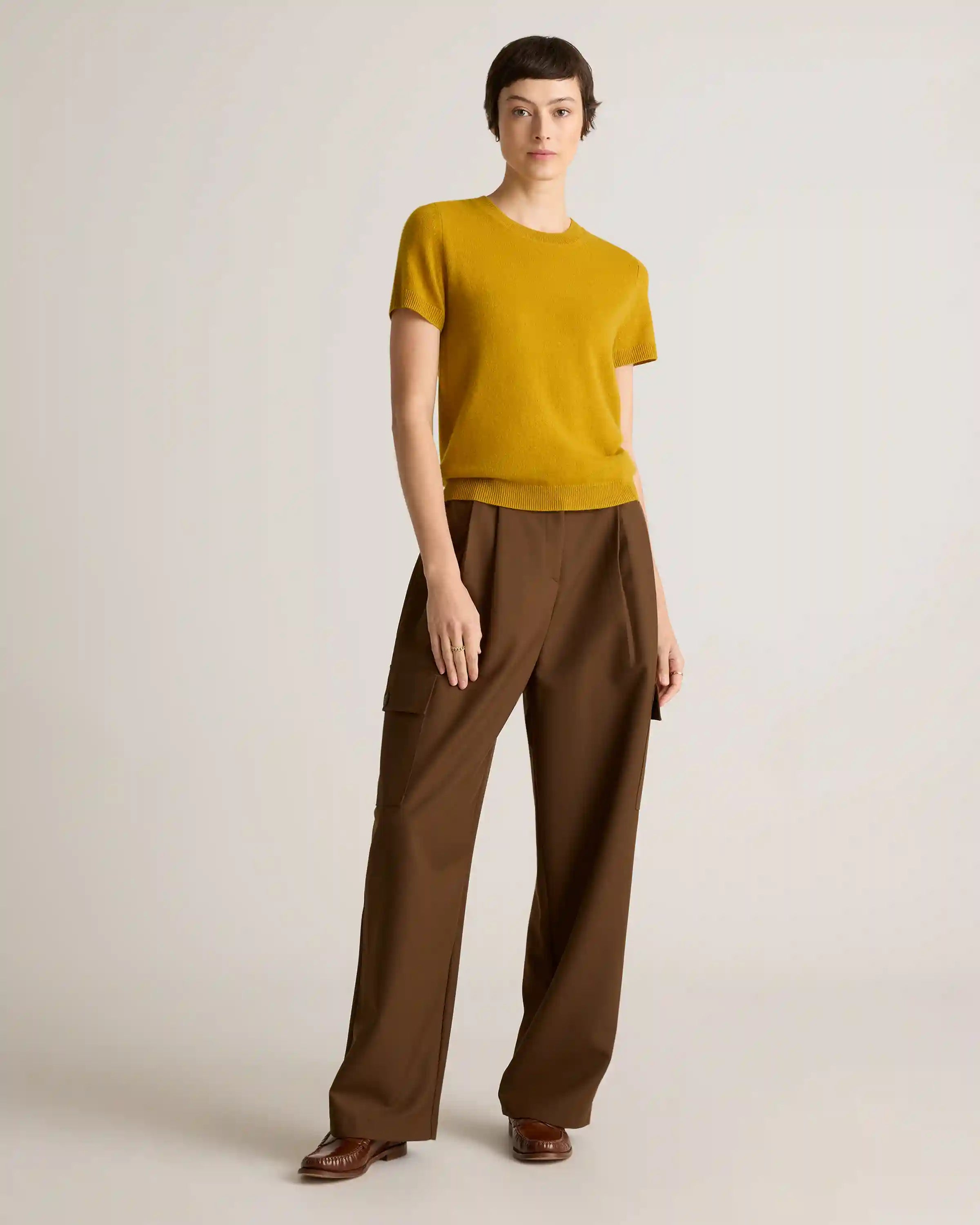 Mongolian Cashmere Tee