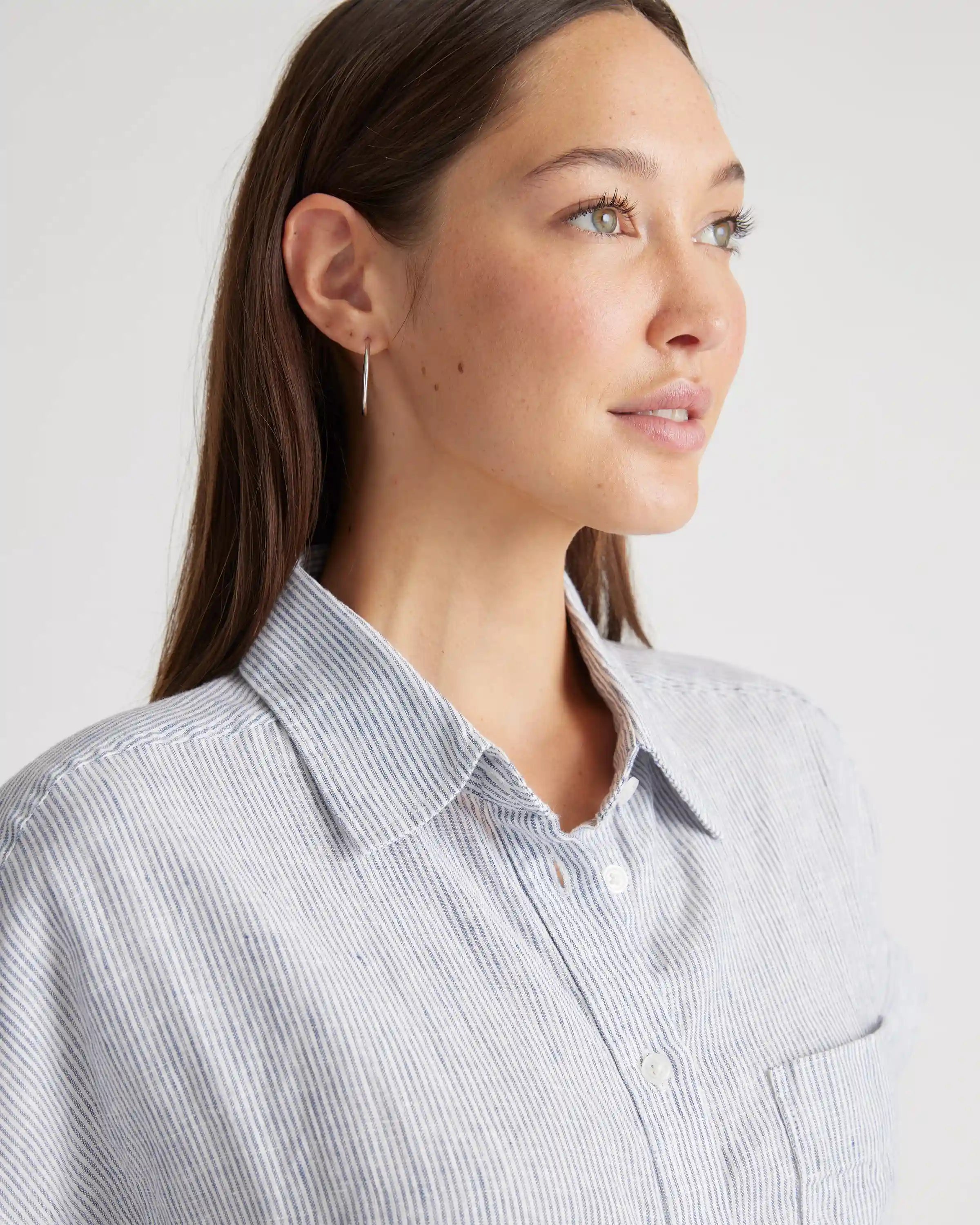 100% European Linen Camp Shirt