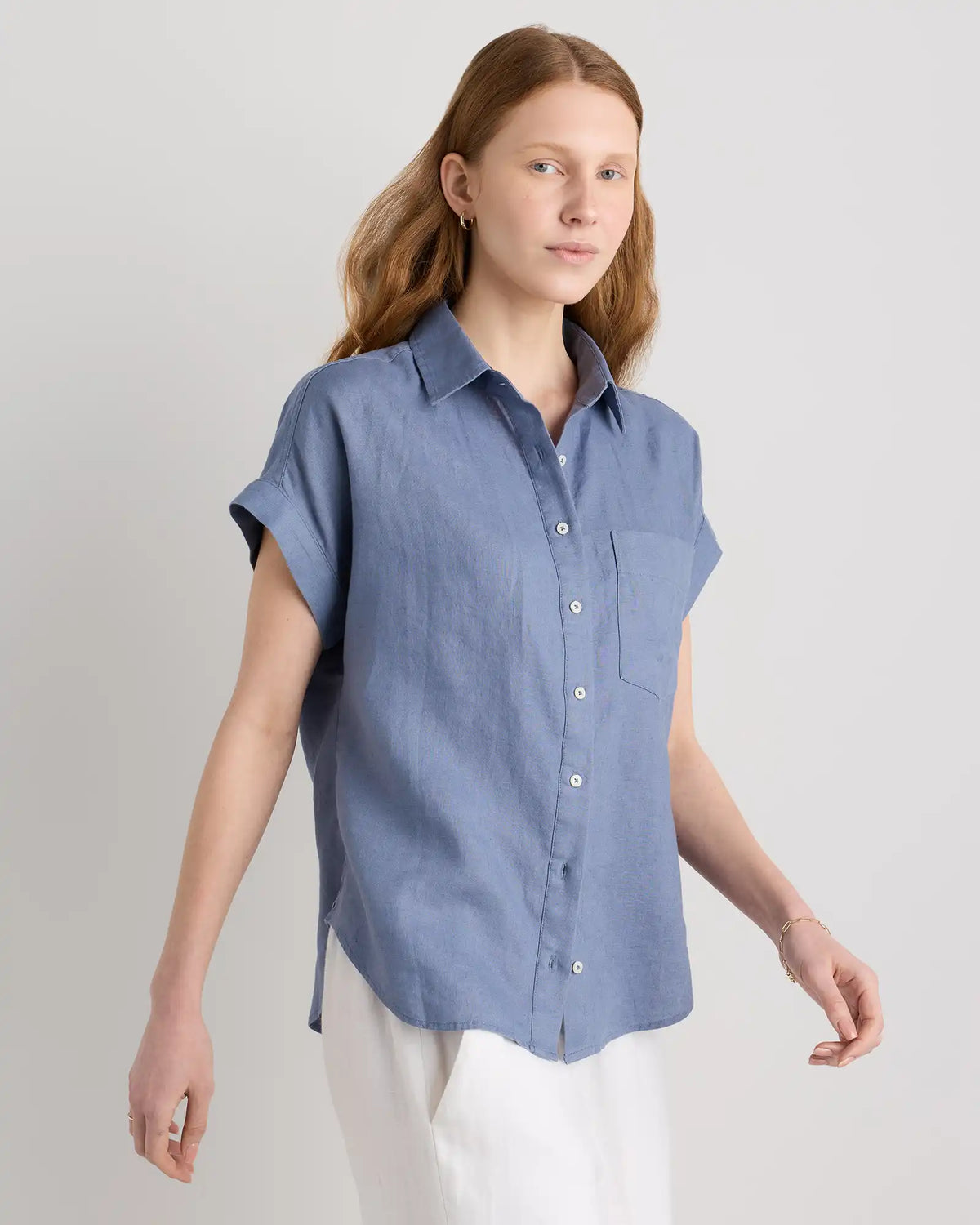 100% European Linen Camp Shirt