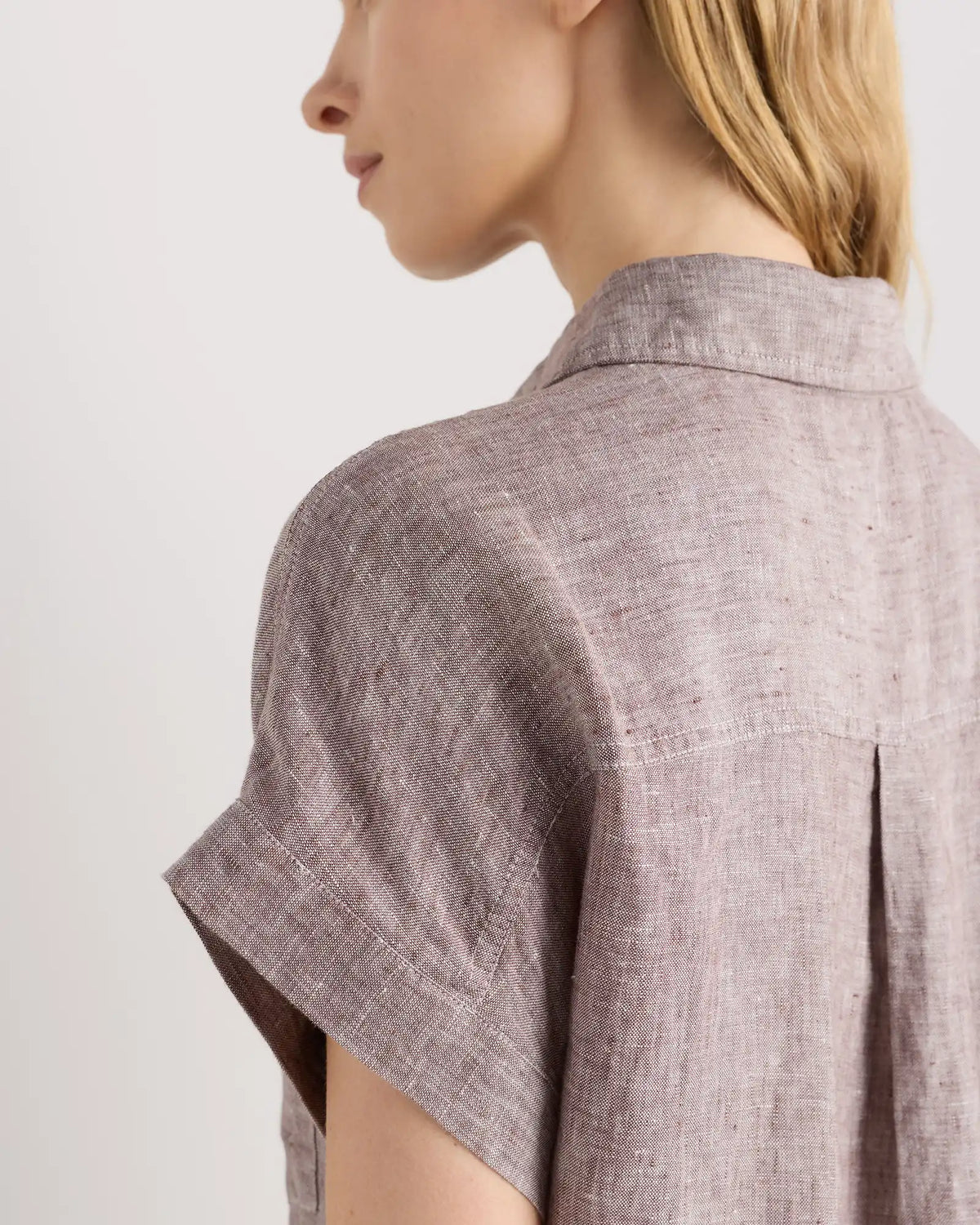 100% European Linen Camp Shirt