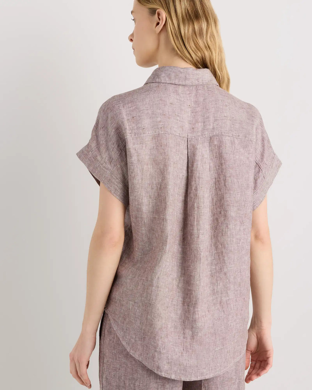 100% European Linen Camp Shirt