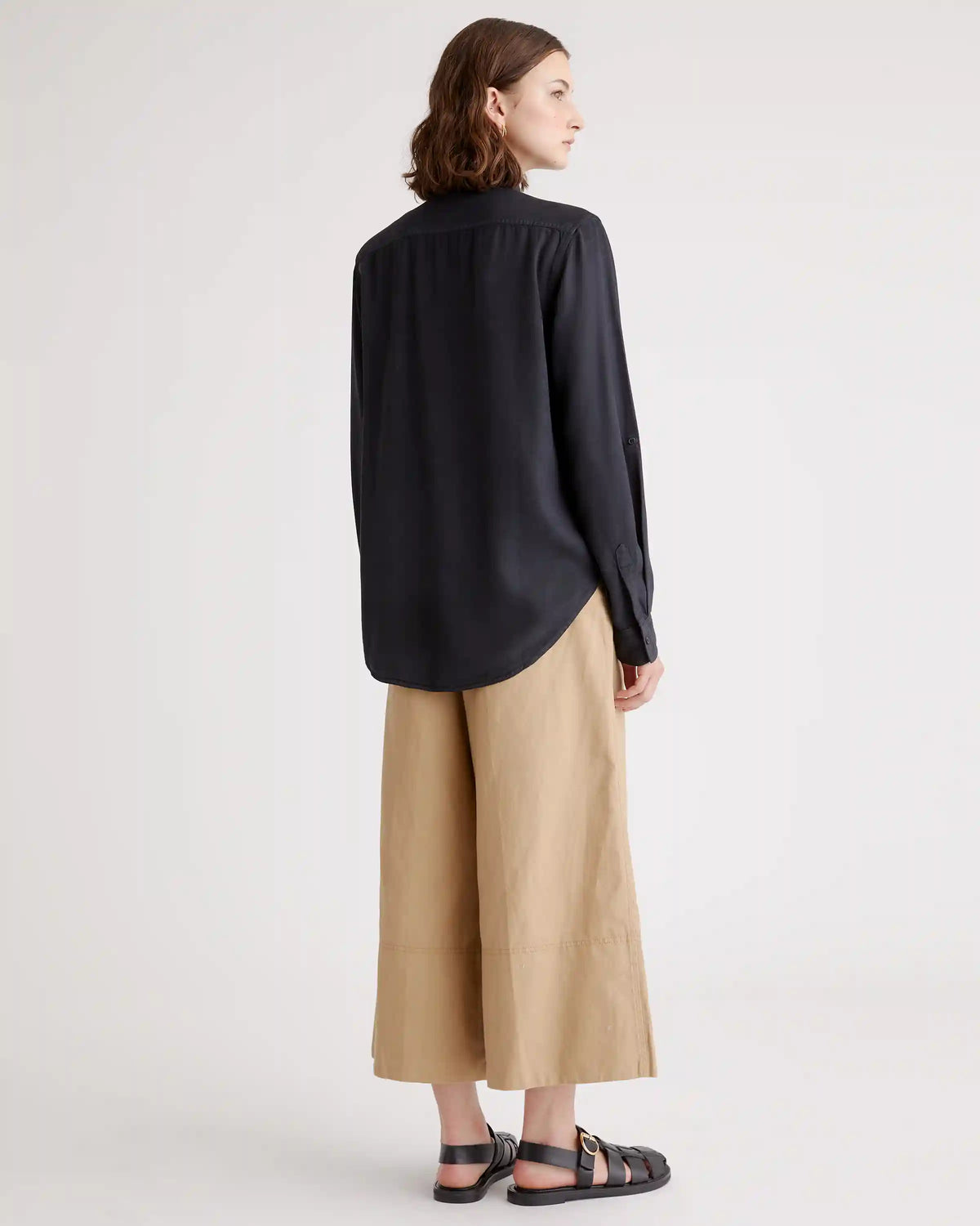Vintage Wash Tencel Utility Shirt