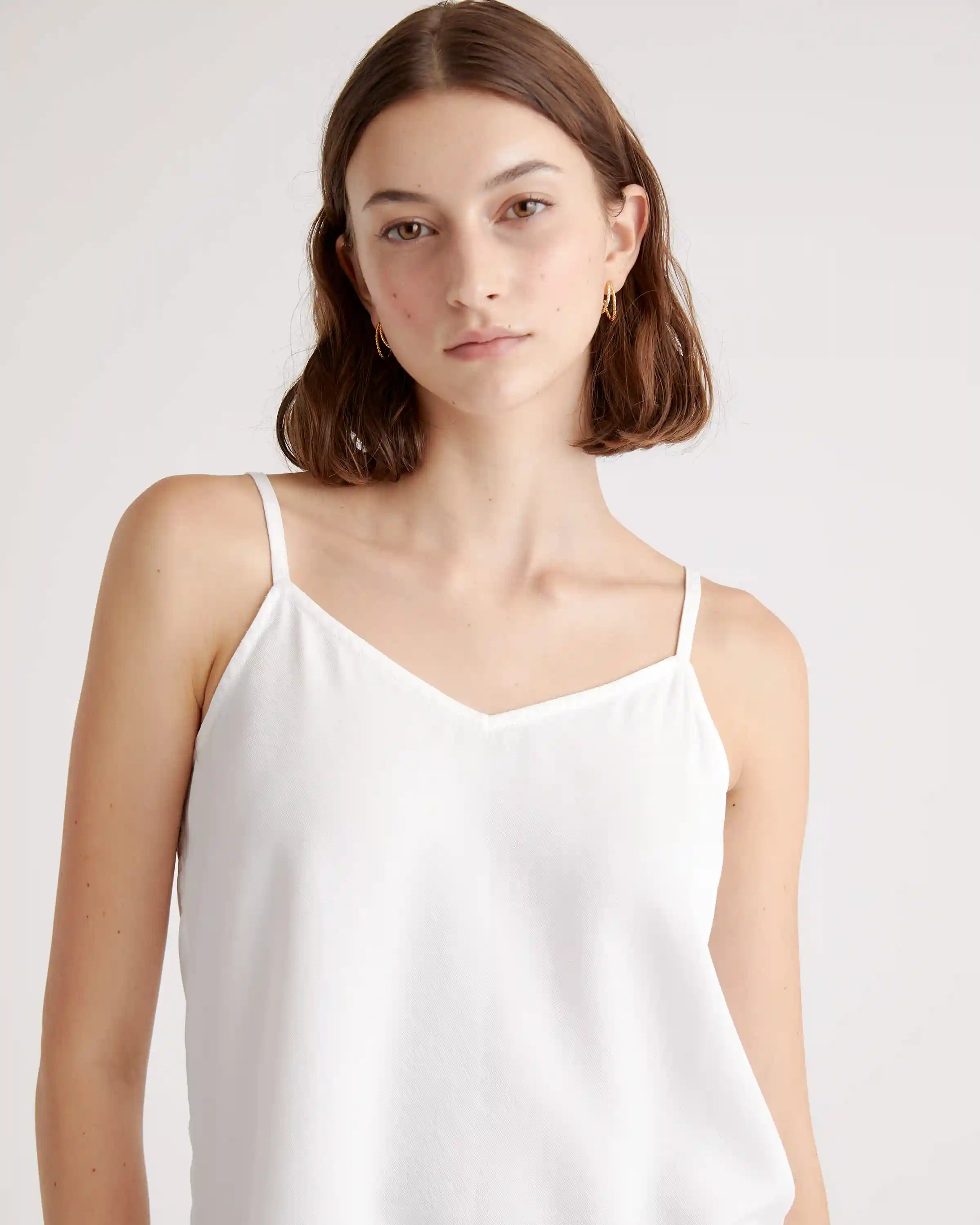 Vintage Wash Tencel V-Neck Cami