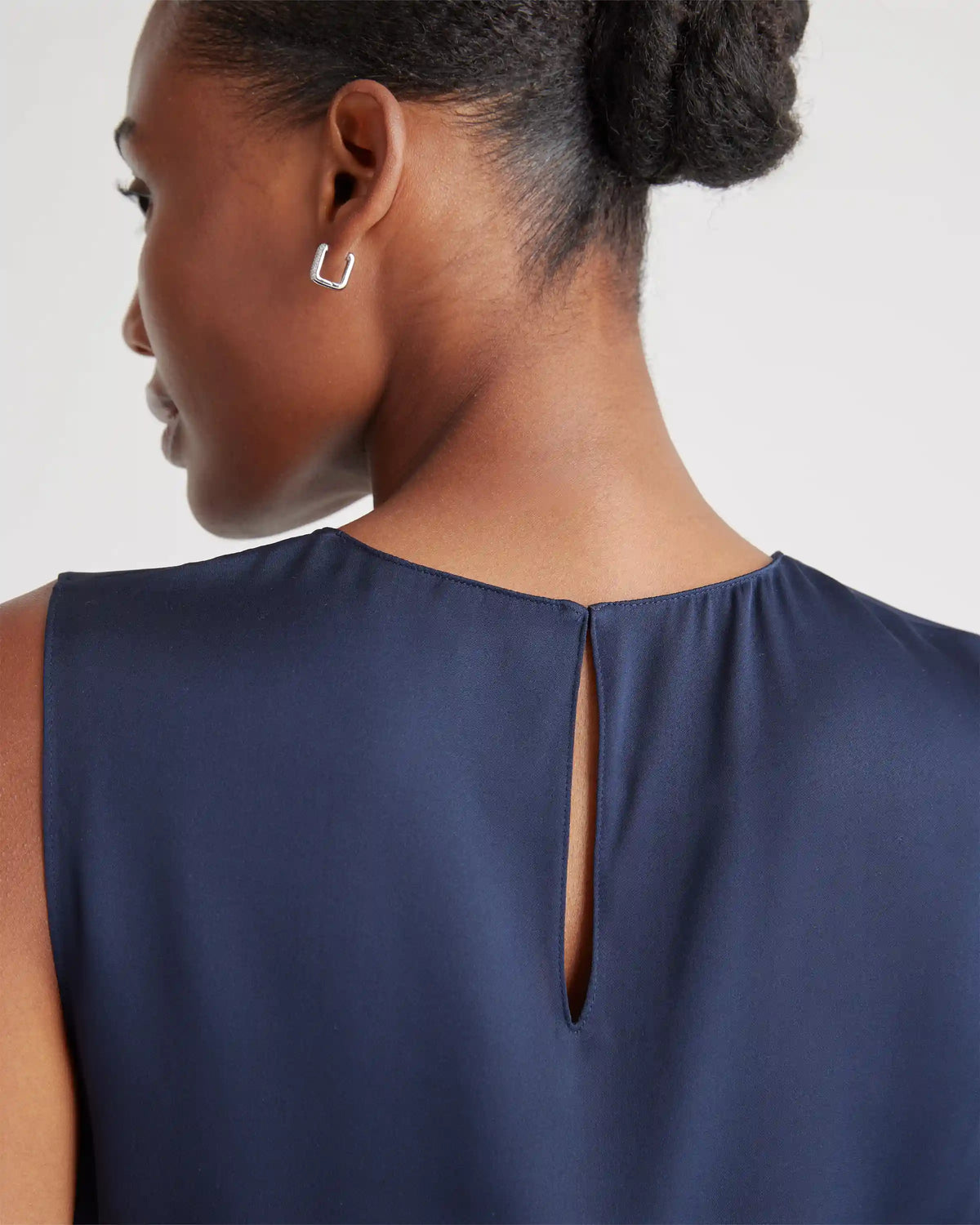 Washable Stretch Silk Shell Tank