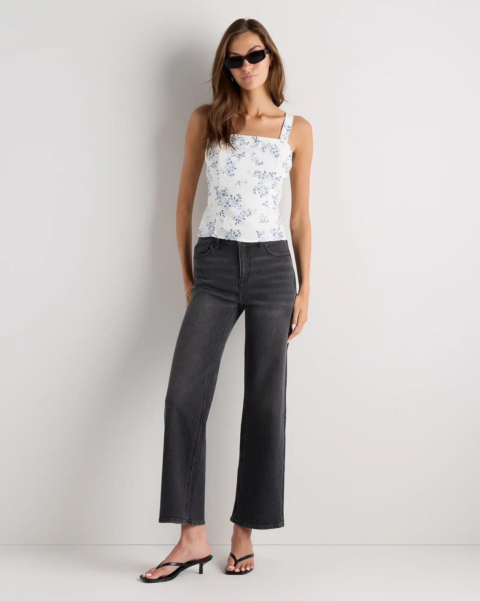 100% European Linen Fitted Tank
