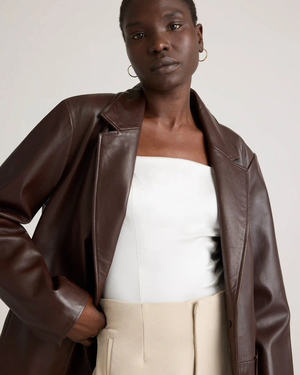 100% Washable Silk Square Neck Tank