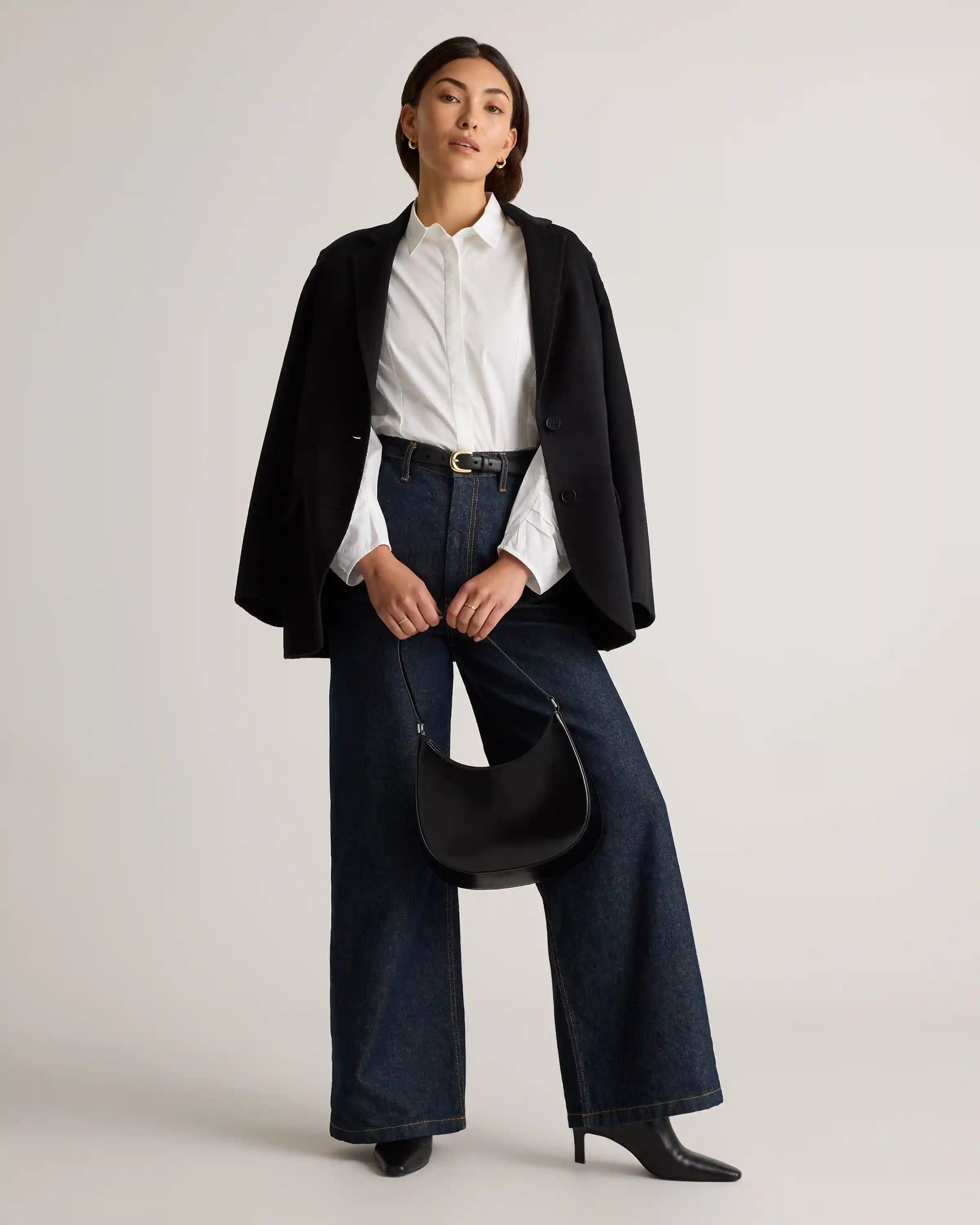 100% Organic Cotton Poplin Balloon Sleeve Shirt
