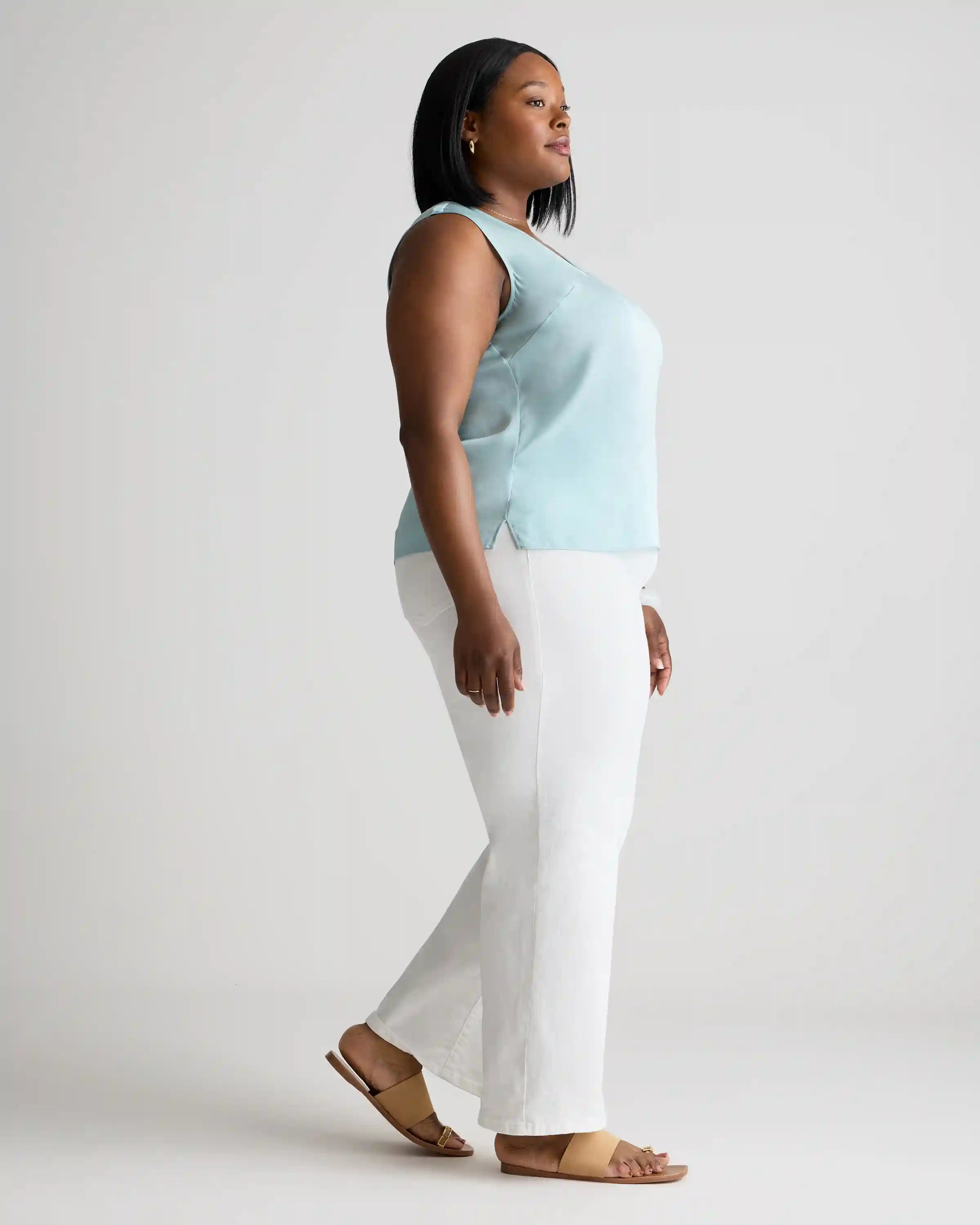 Washable Stretch Silk Tank