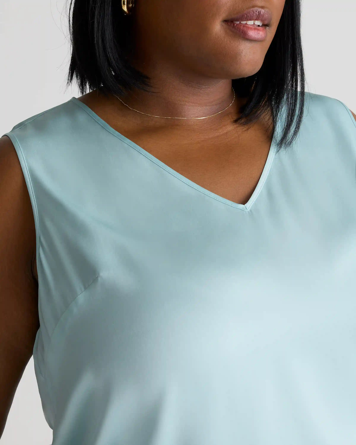 Washable Stretch Silk Tank