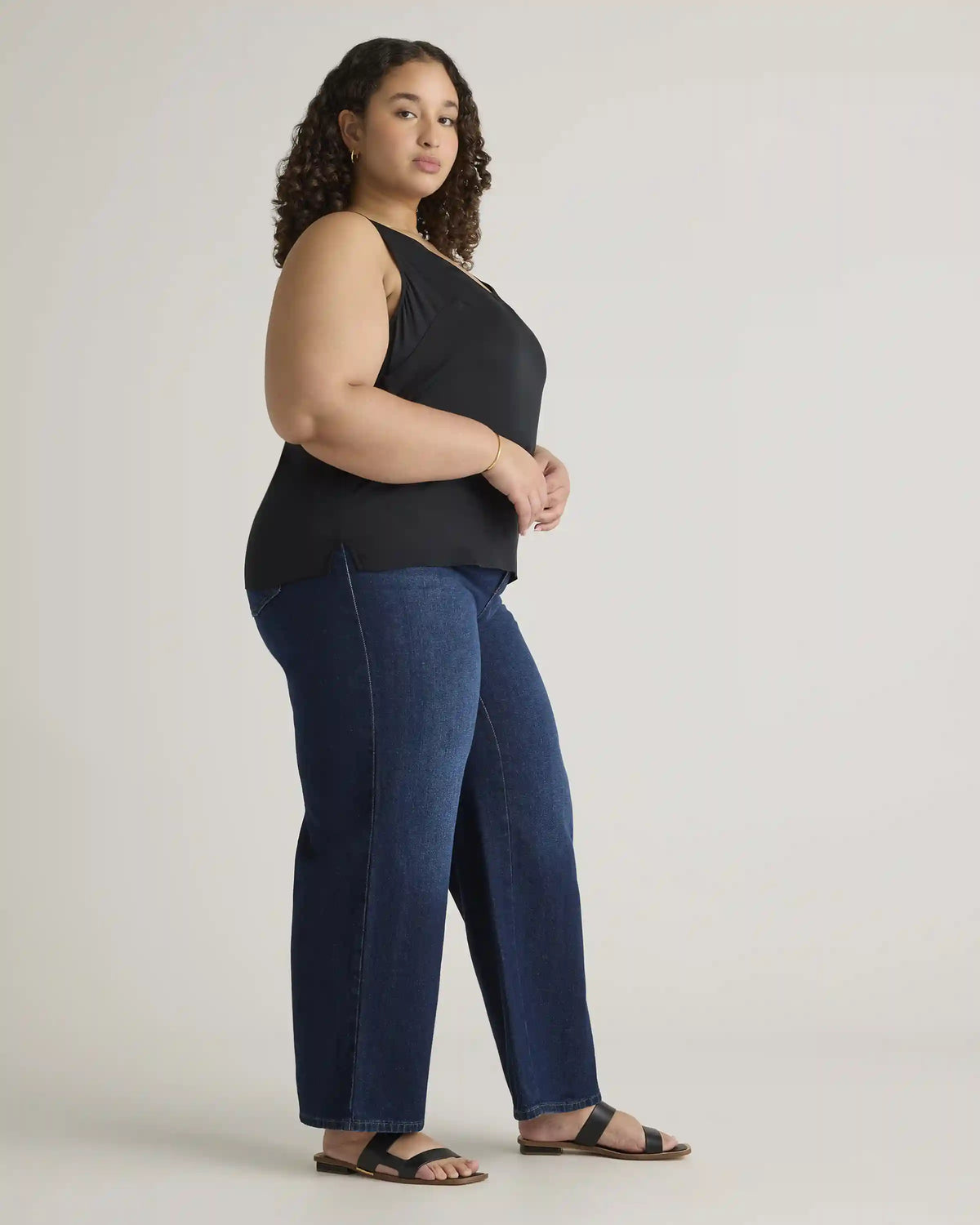 Washable Stretch Silk Tank