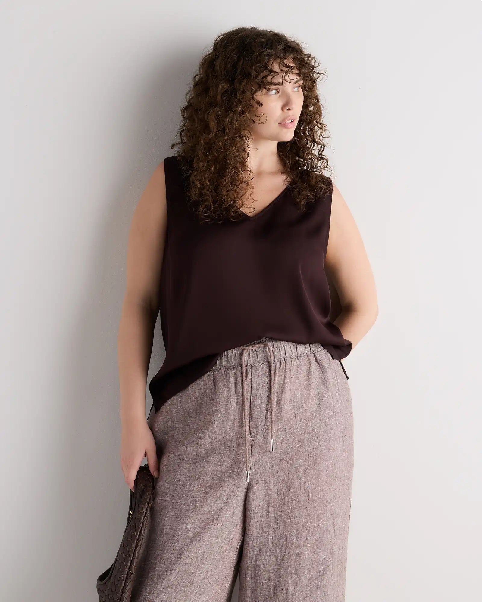 Washable Stretch Silk Tank