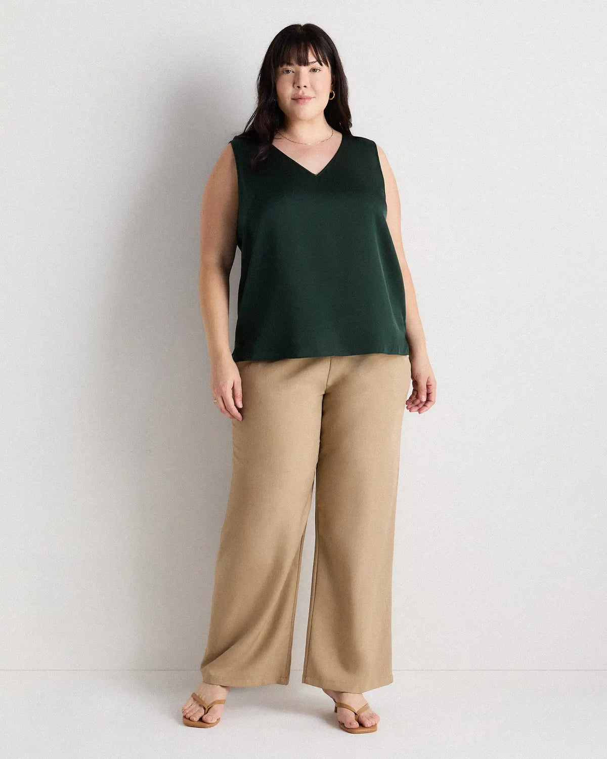Washable Stretch Silk Tank