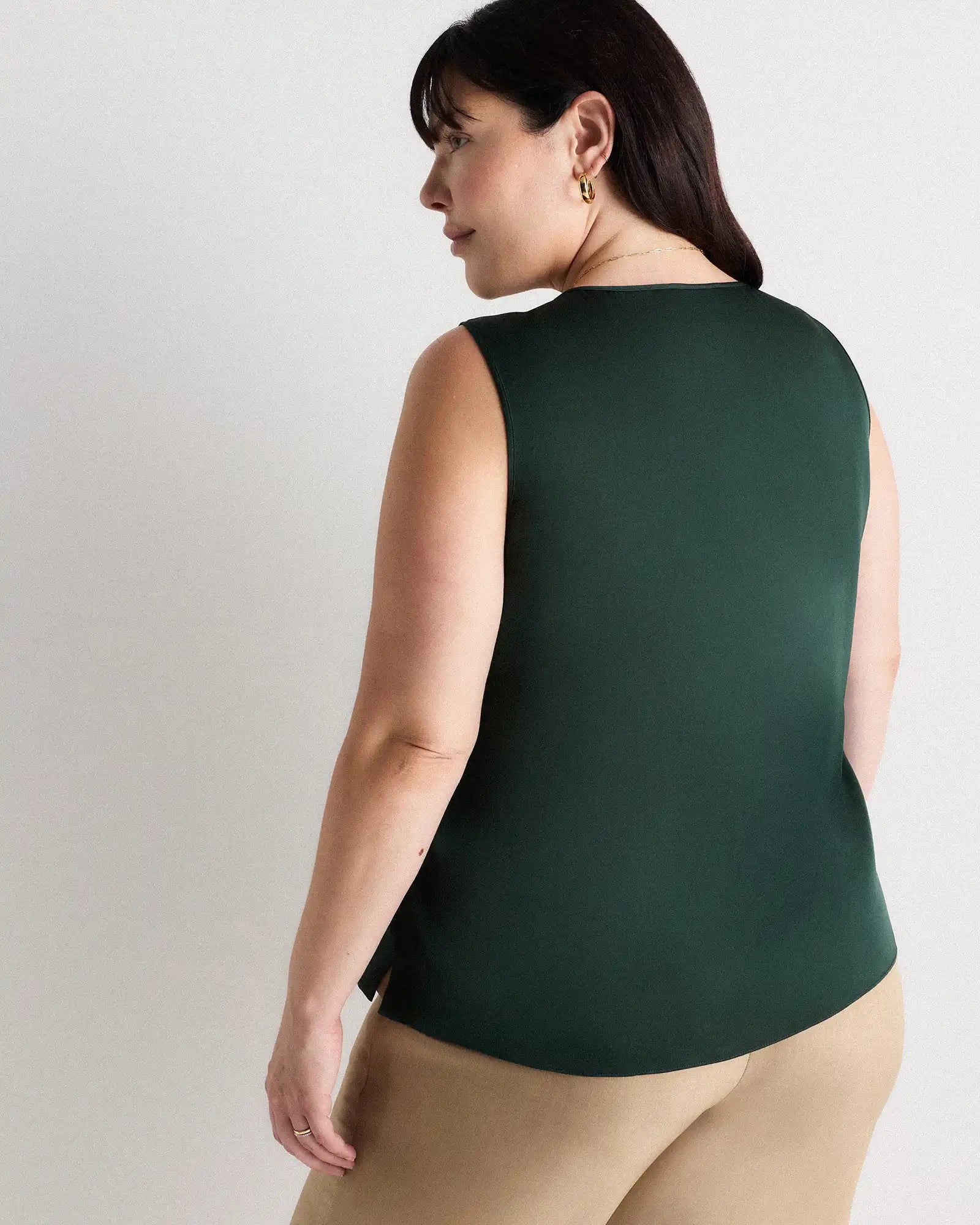 Washable Stretch Silk Tank