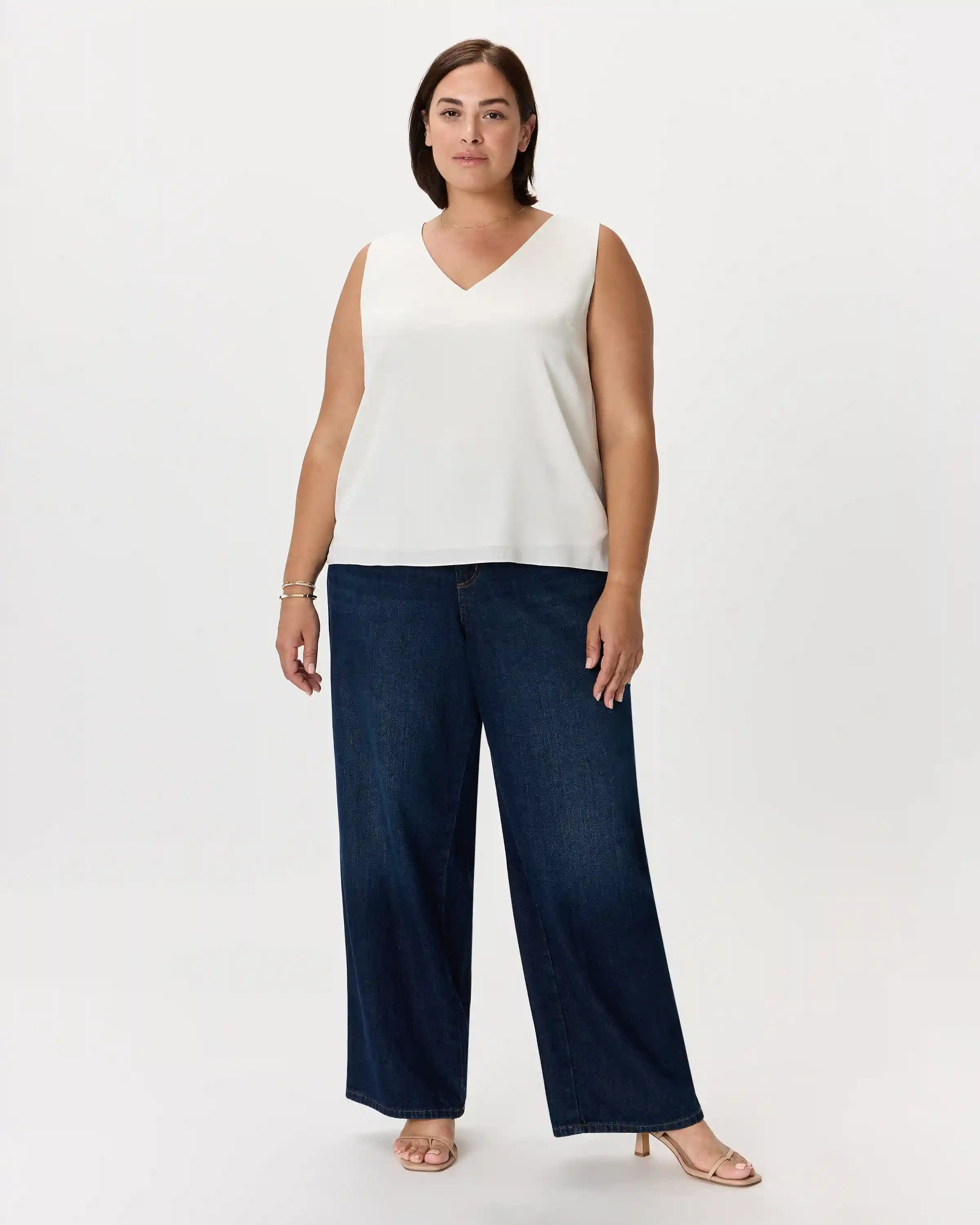 Washable Stretch Silk Tank