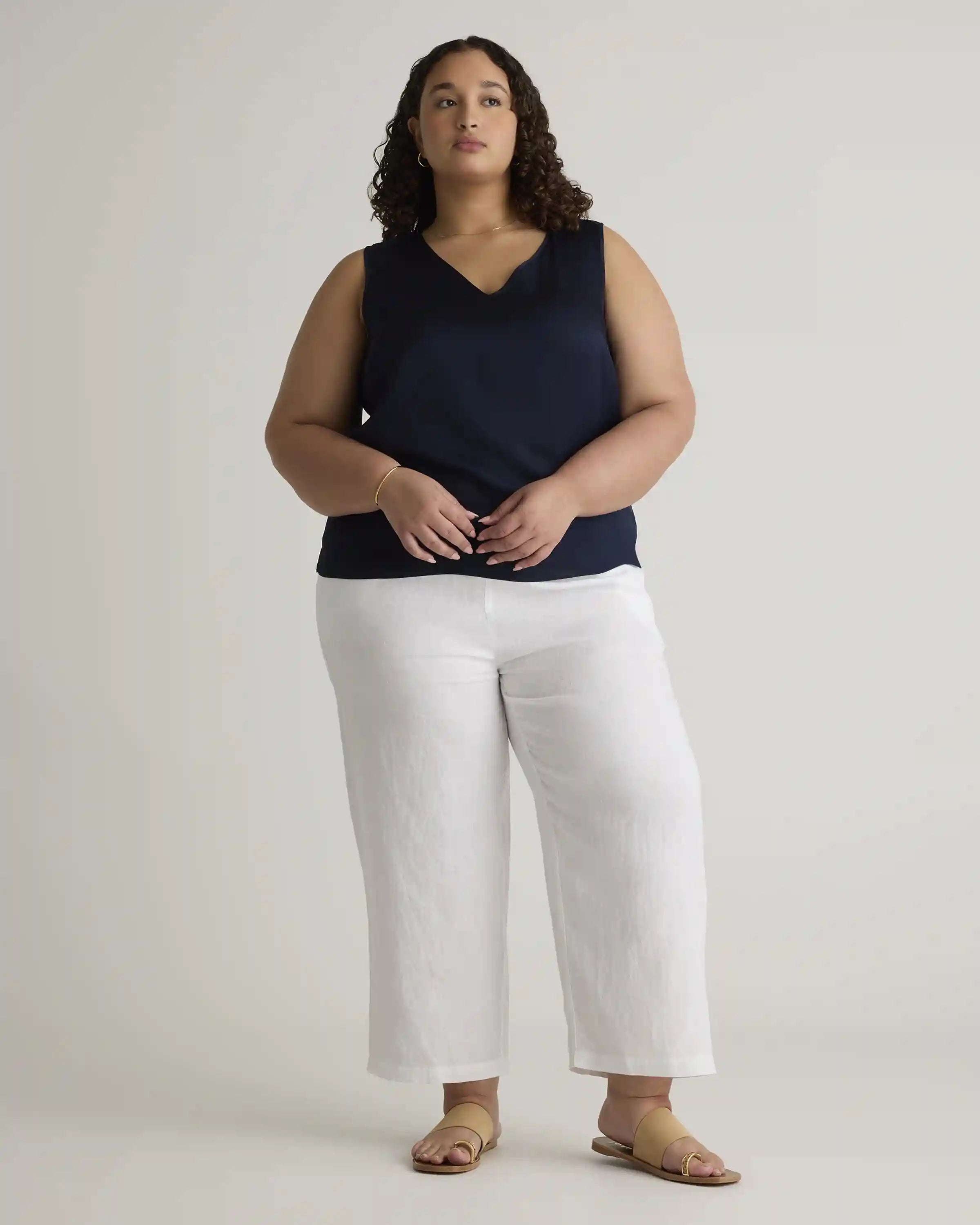 Washable Stretch Silk Tank