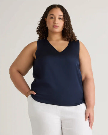Washable Stretch Silk Tank