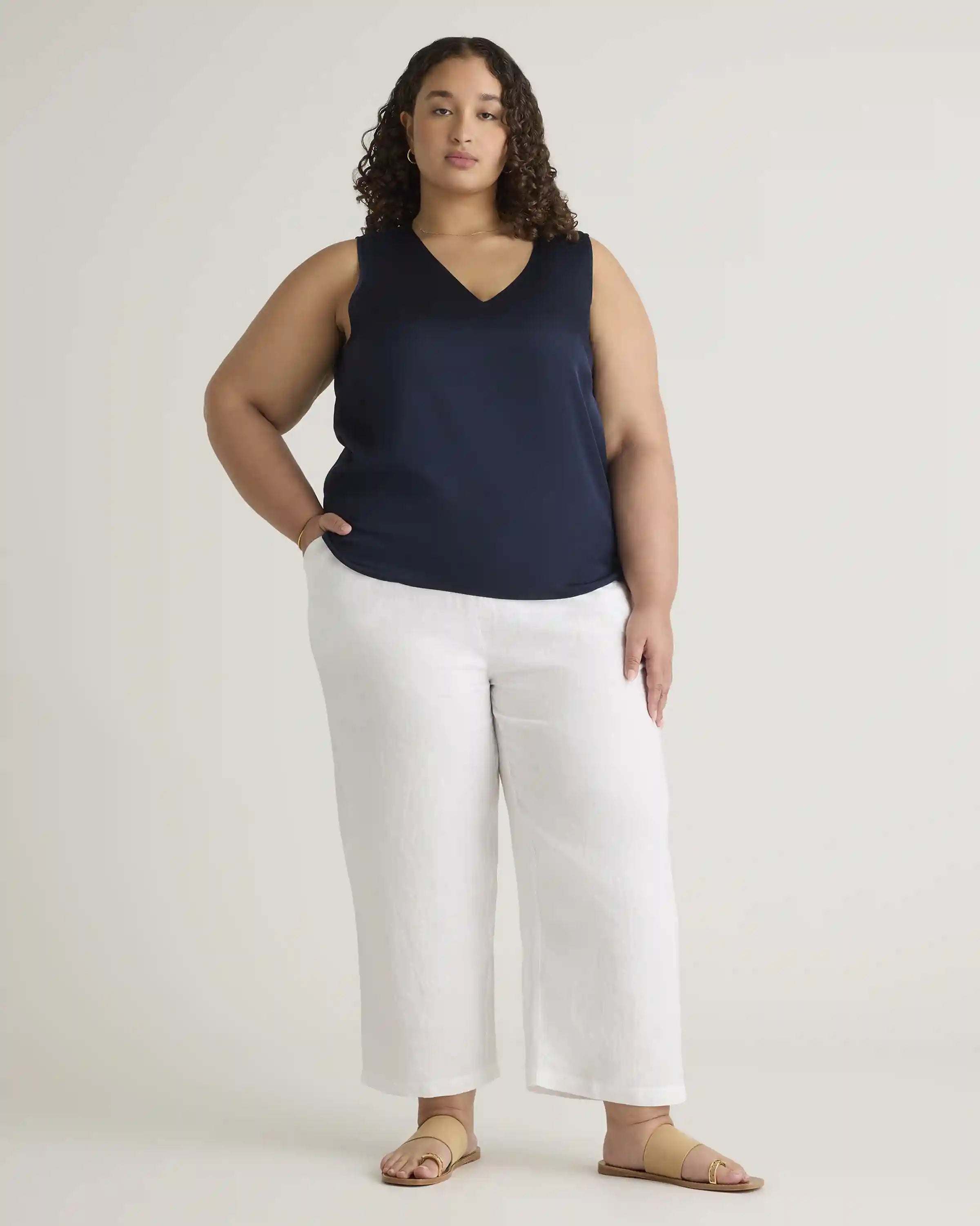 Washable Stretch Silk Tank