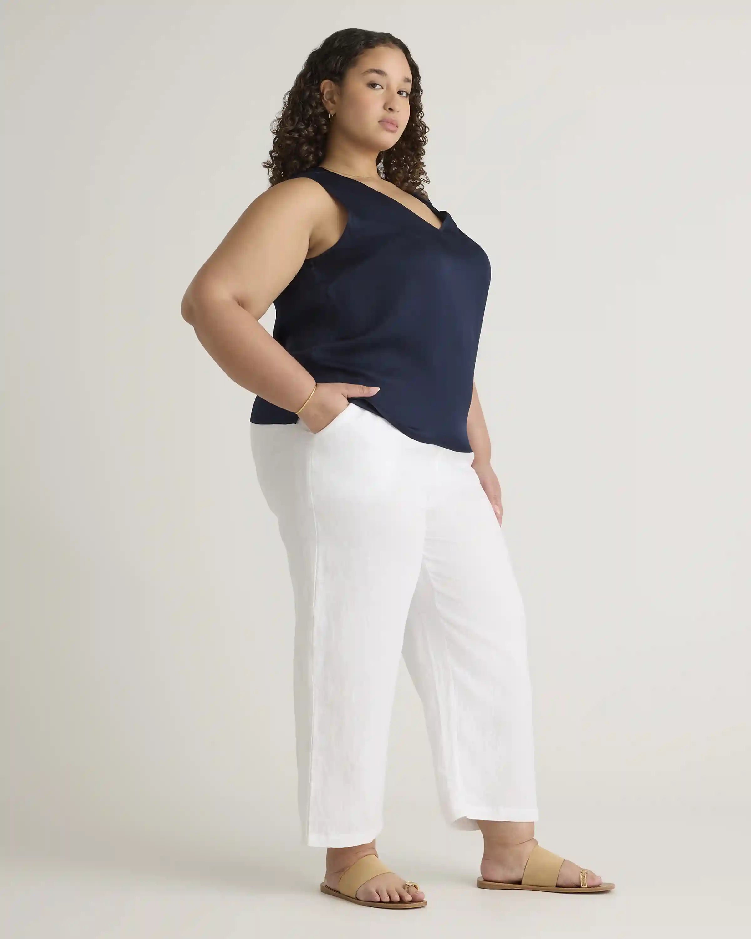 Washable Stretch Silk Tank