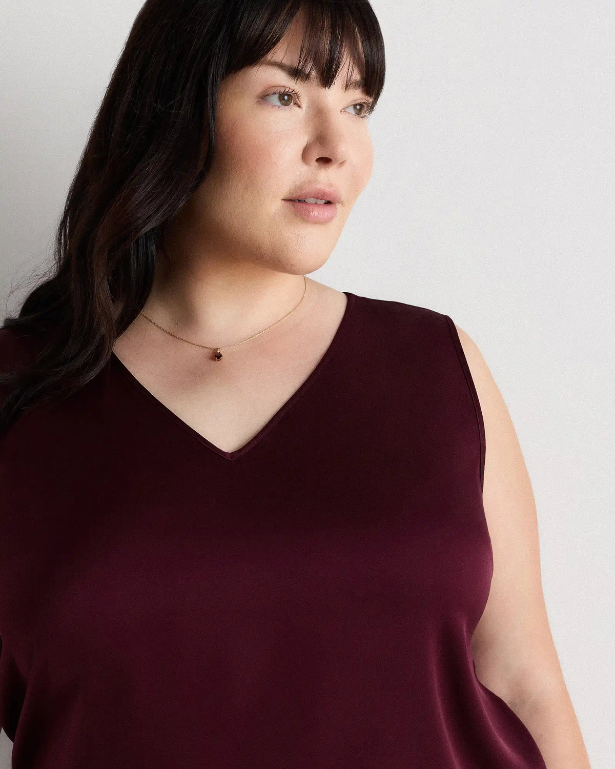 Washable Stretch Silk Tank