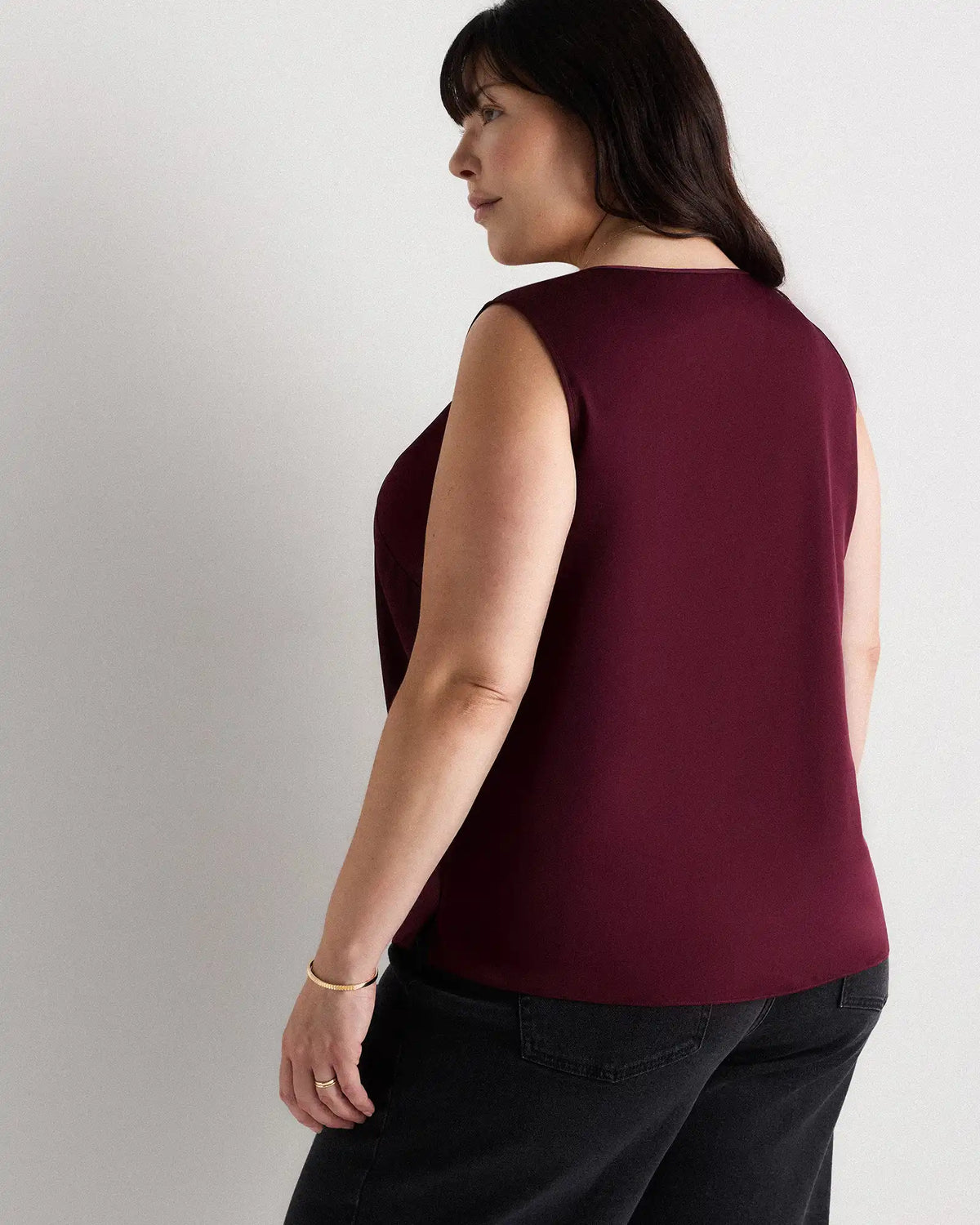 Washable Stretch Silk Tank