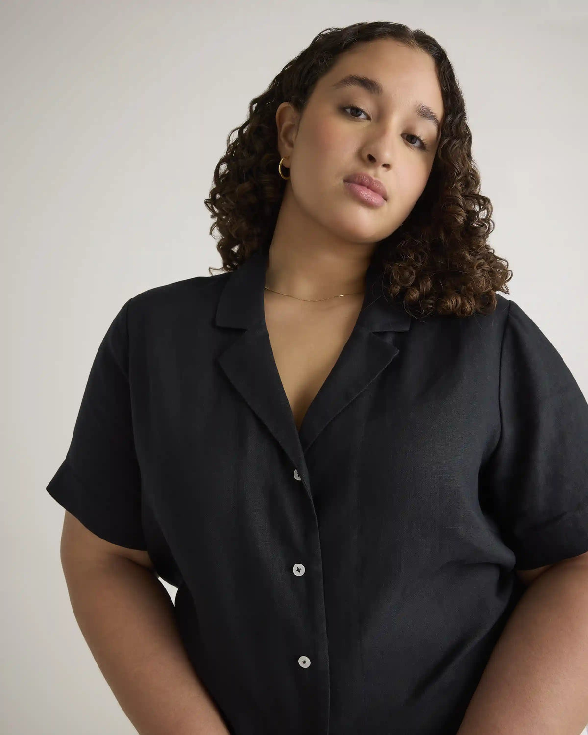 100% European Linen Short Sleeve Shirt