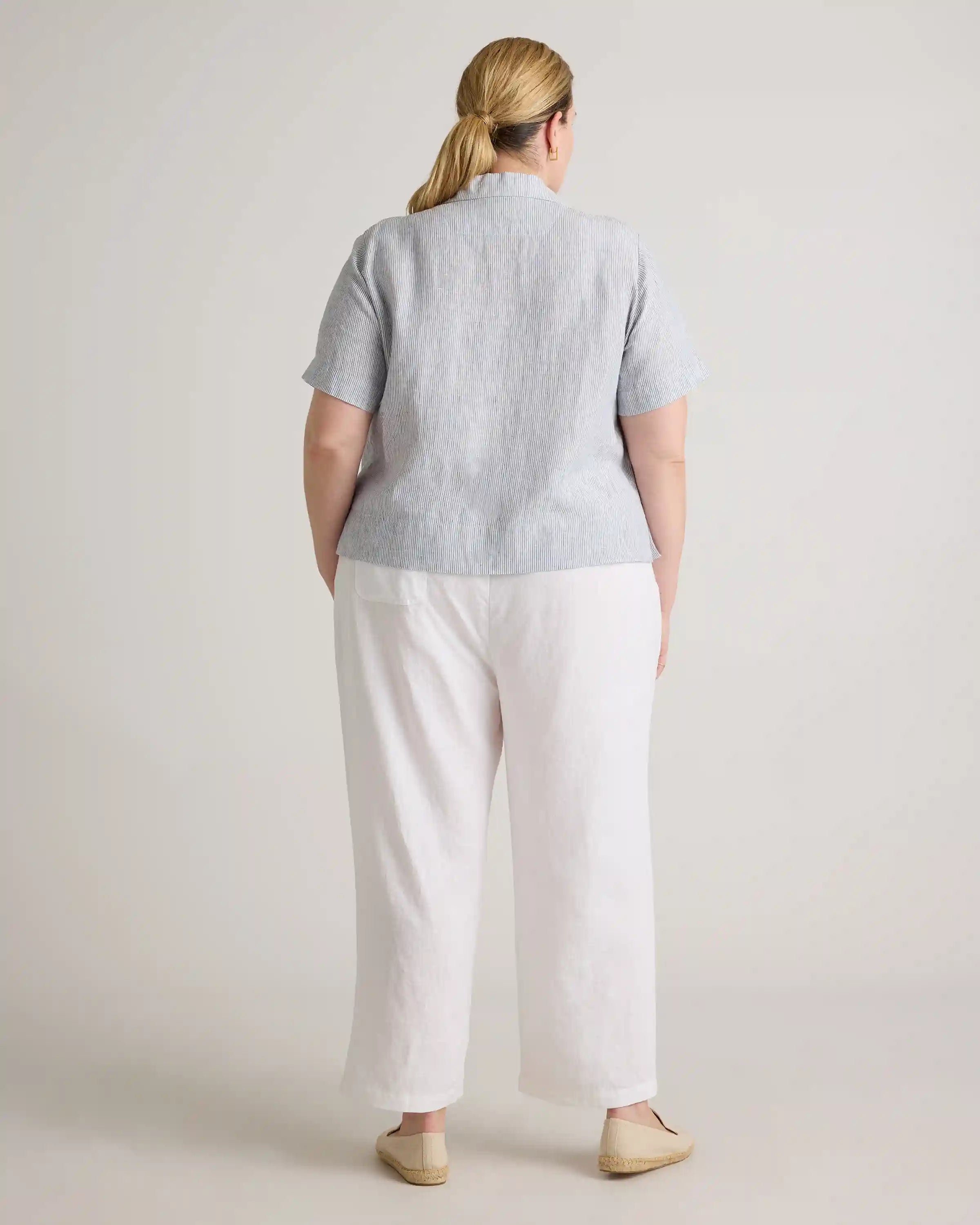 100% European Linen Short Sleeve Shirt
