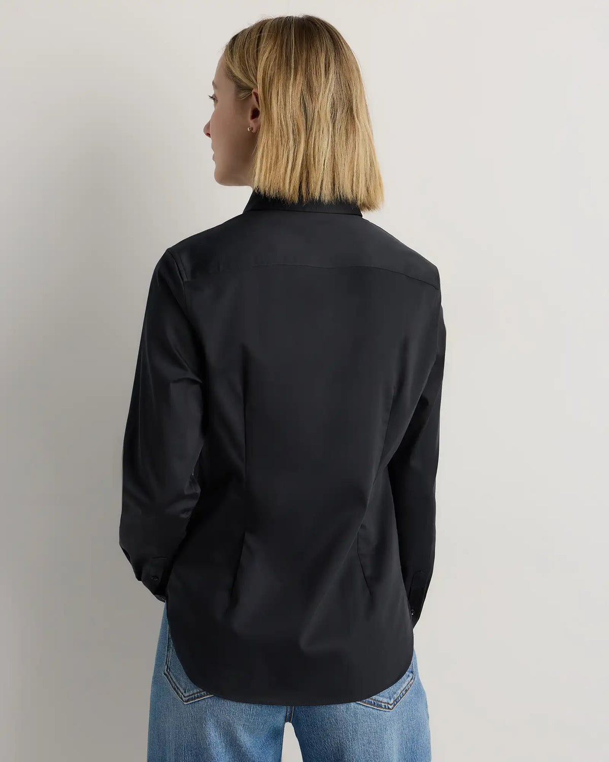 Organic Stretch Cotton Tailored Shirt