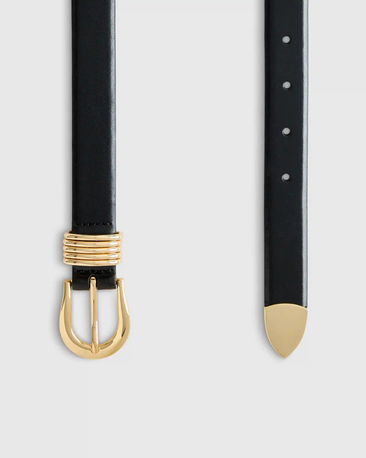 Daphne European Leather Multi Keeper Belt