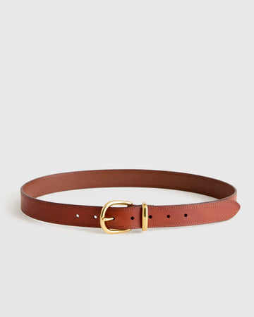 Allegra European Leather Belt