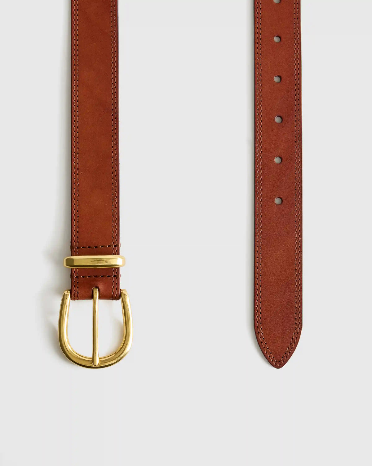 Allegra European Leather Belt