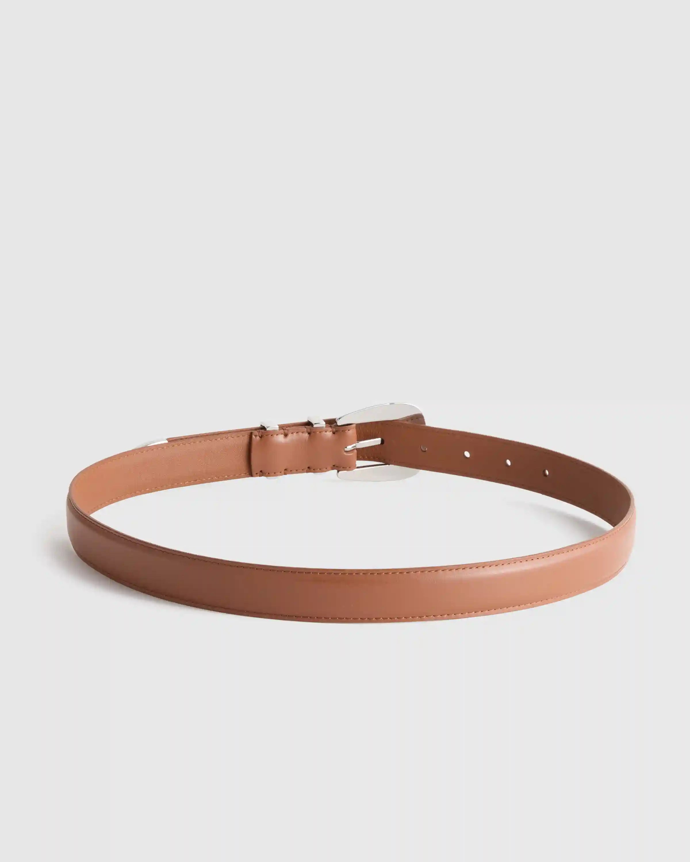 Lola European Leather Western Belt