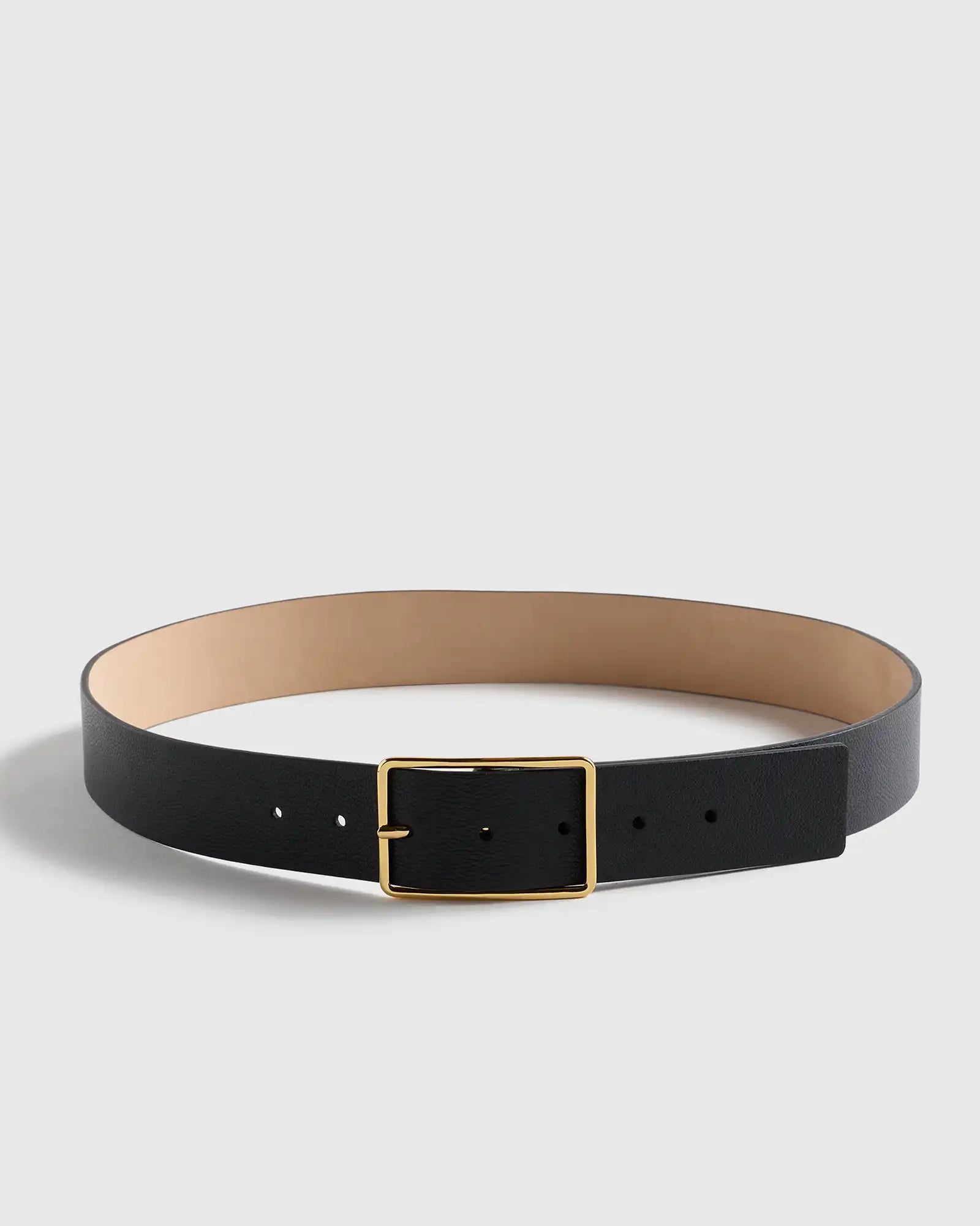 Siena Rectangle European Leather Belt