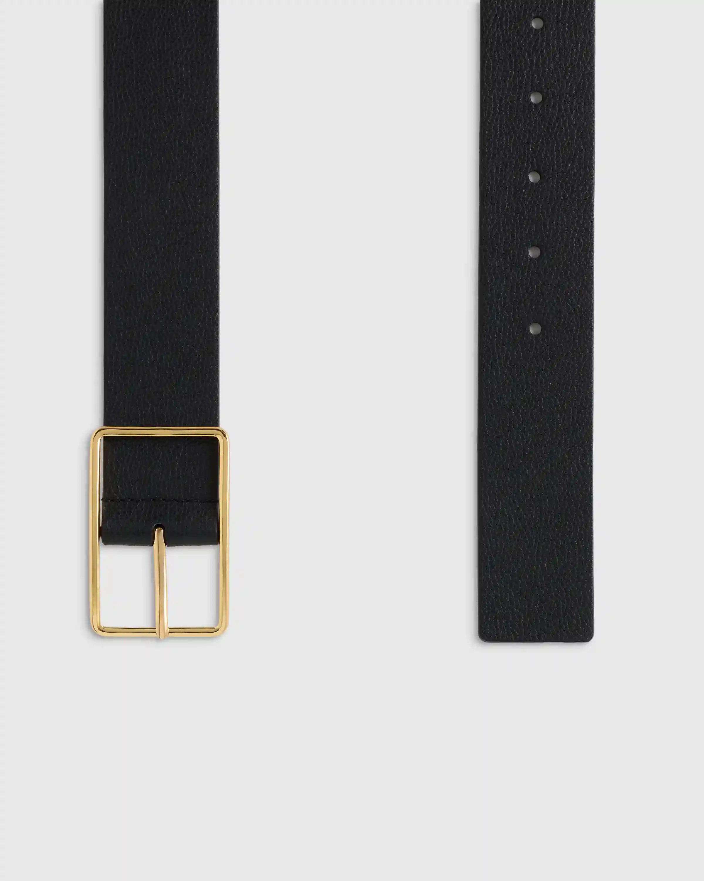 Siena Rectangle European Leather Belt