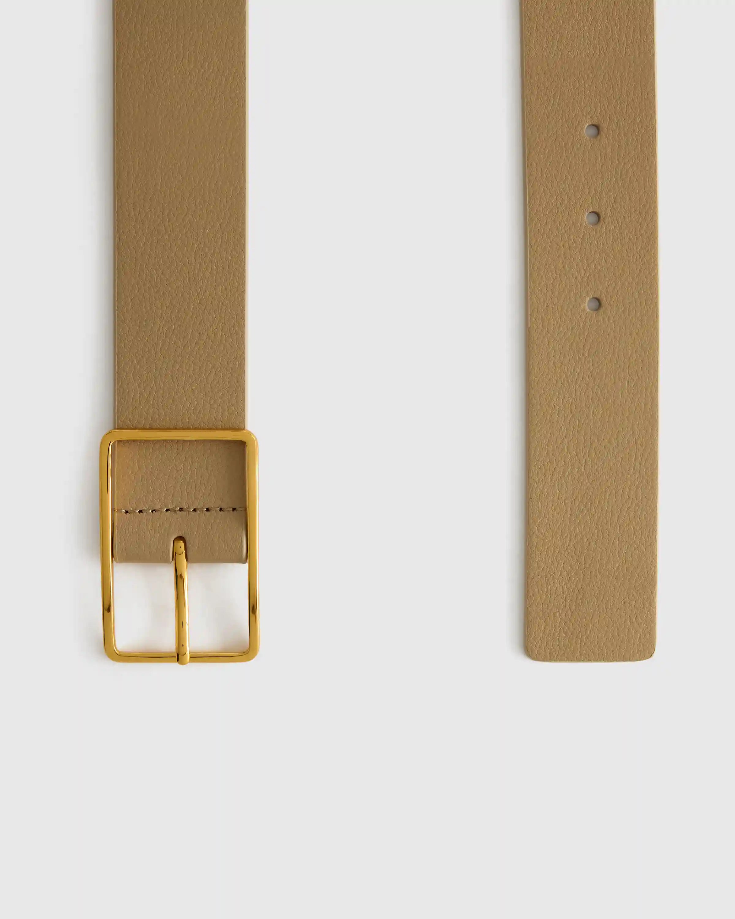 Siena Rectangle European Leather Belt